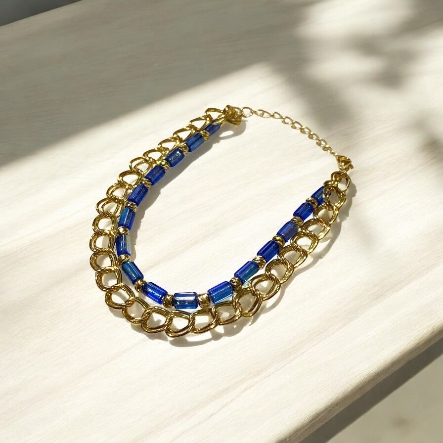 Sapphire Chain Bileklik