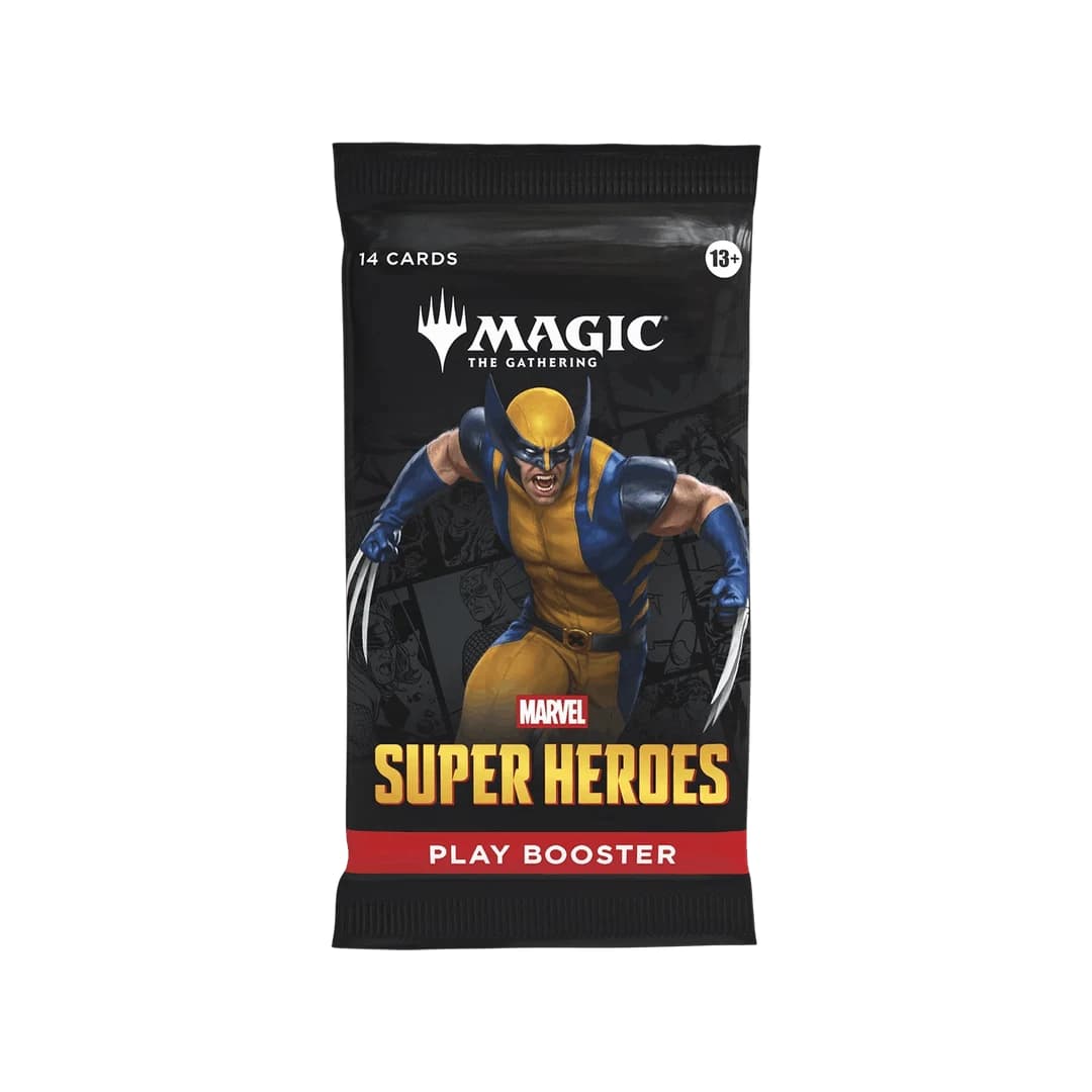 Marvel Super Heroes Play Booster Box | Arcadia Collectible