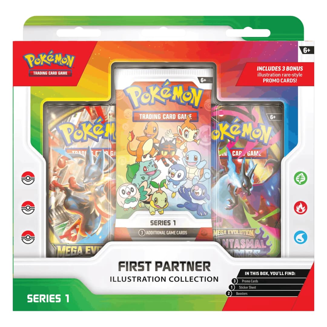 Pokémon TCG: First Partner Illustration Collection – Series 1