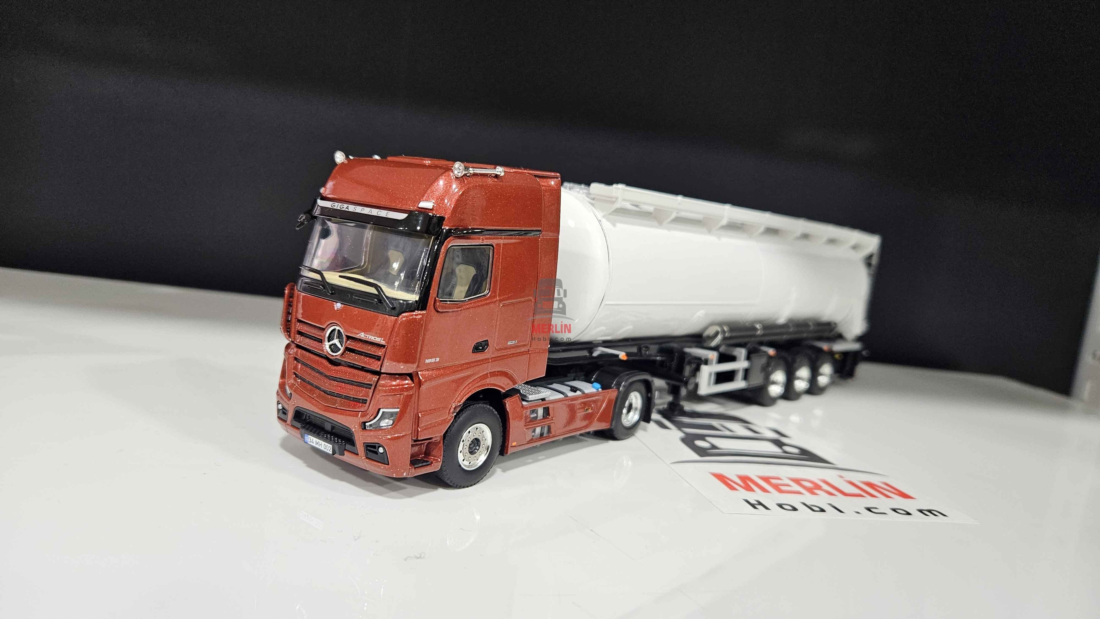 1/50 - Mercedes ACTROS L 1853 MP5 4x2 + Tanker Dorseli  Tır Çekici