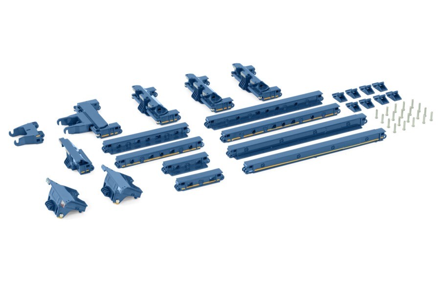 1/50 Premium Line; SCHEUERLE INTER COMBI SET PARTS: VESSEL BEDS BLUE