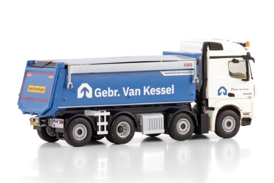1/50 Gebr. van Kessel; MERCEDES-BENZ AROCS MP4 2.300MM STREAM SPACE 8X2 TAG AXLE TIPPER TRUCK