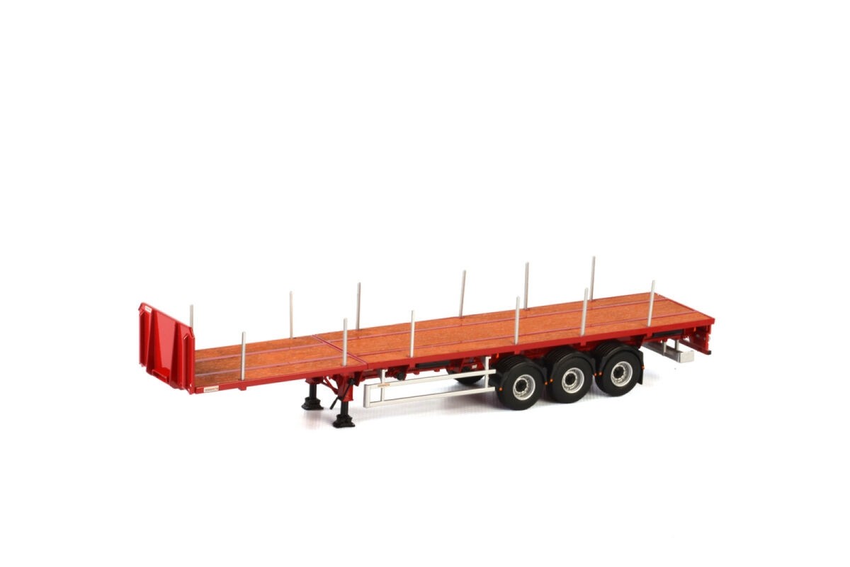 1/50 FLATBED TRAILER - 3 AXLE Dorse Trailer