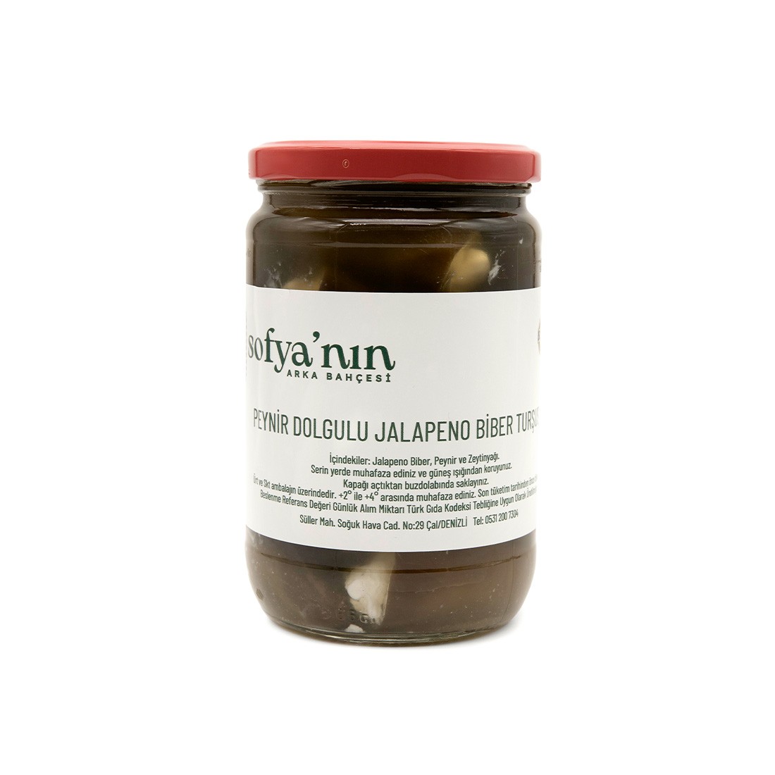 Peynir Dolgulu Jalapeno 860gr