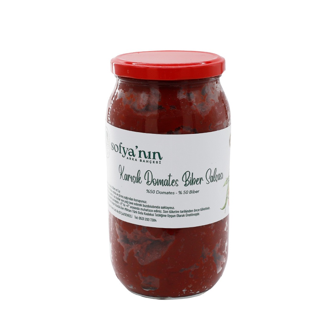Karışık Domates Biber Salçası 1kg