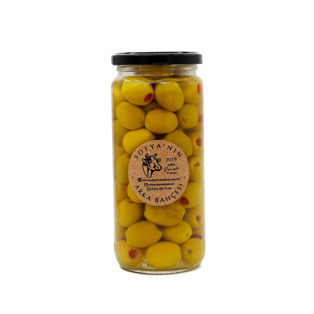 Turşu Biberli Yeşil Zeytin
