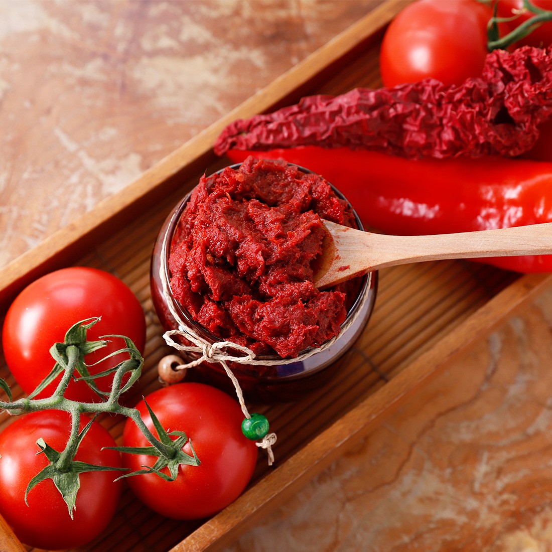 Karışık Domates Biber Salçası 1kg