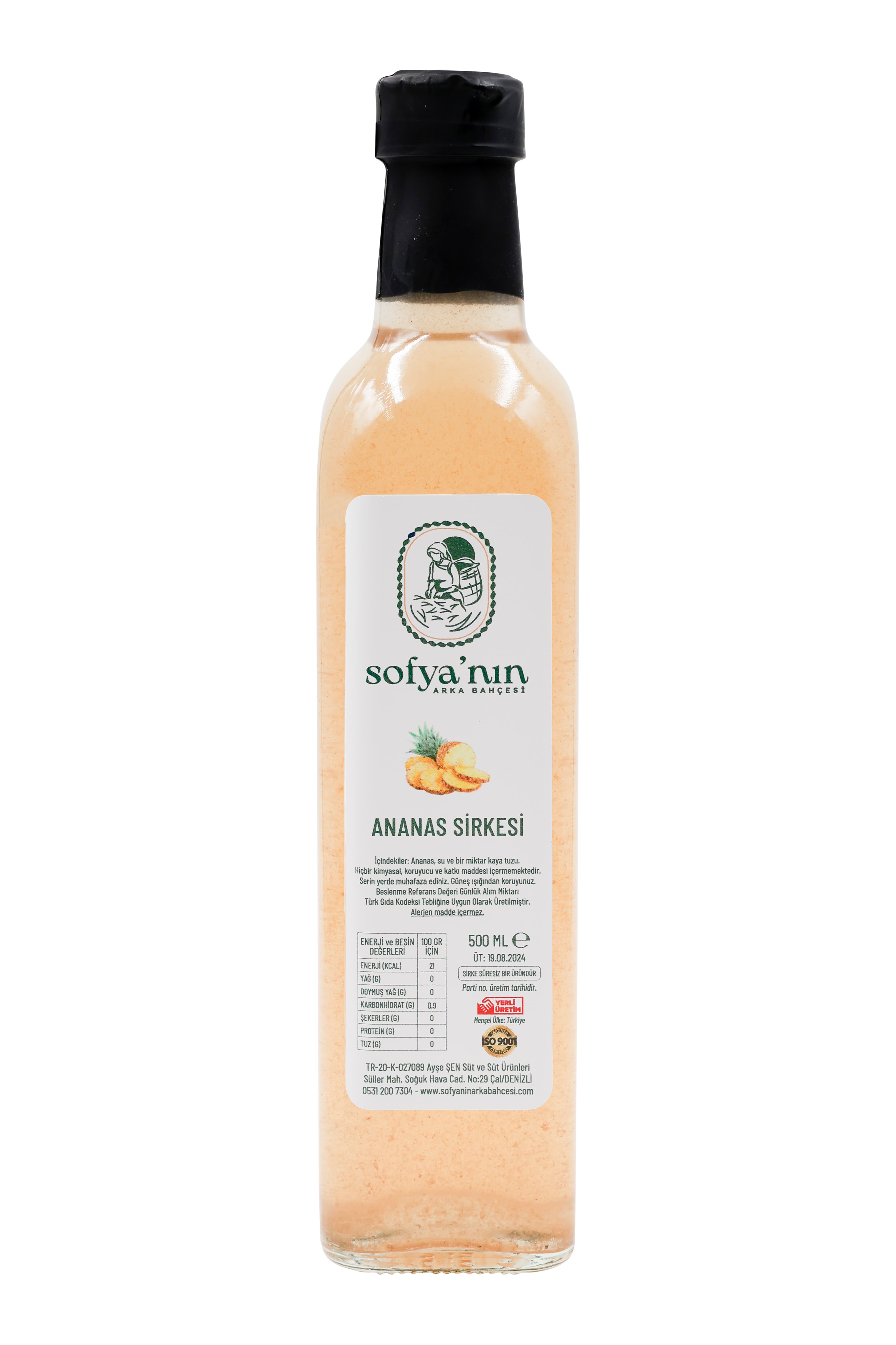 Ananas Sirkesi 500mL