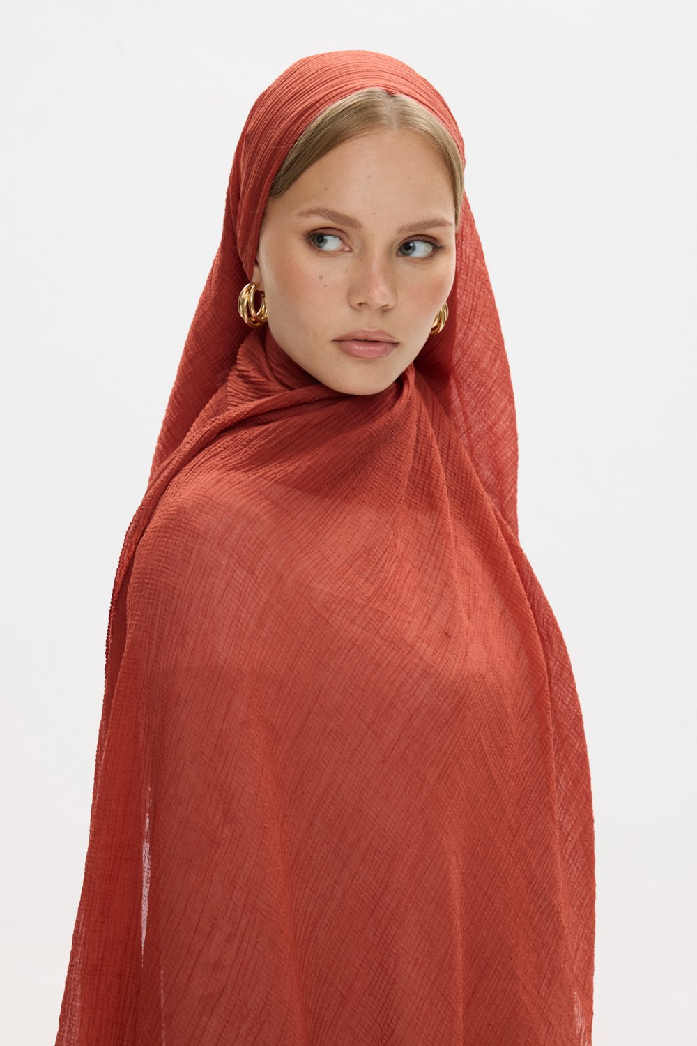 Votre Scarfs Naturec Müslin Şal