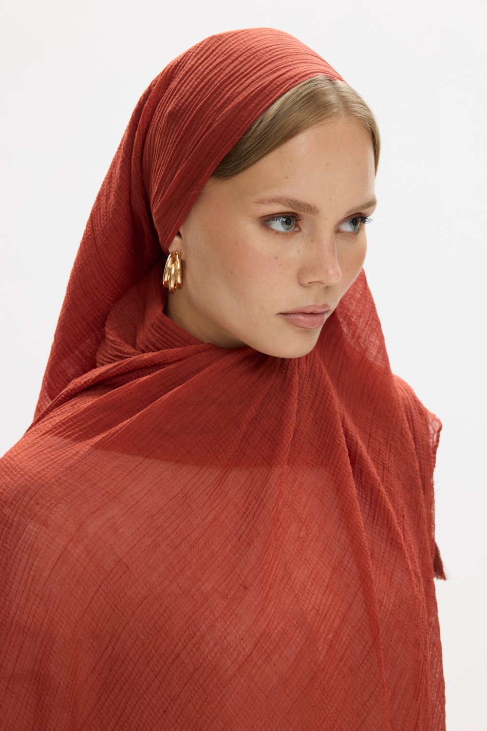 Votre Scarfs Naturec Müslin Şal
