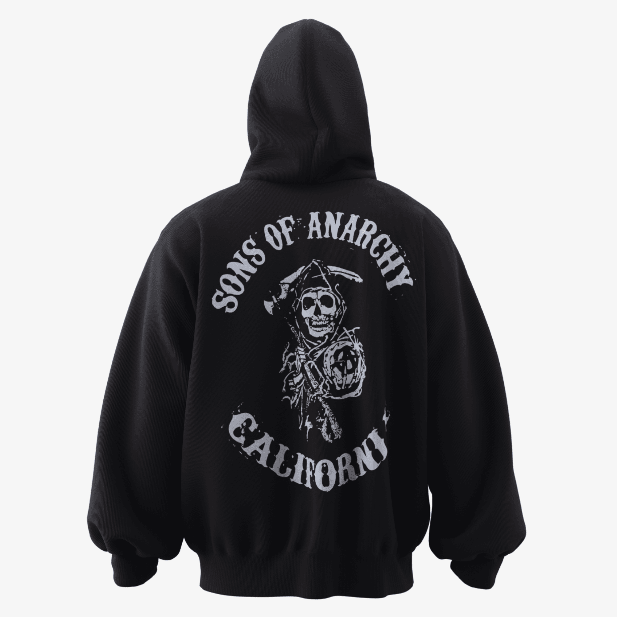 SOA Amblem Baskılı Hoodie