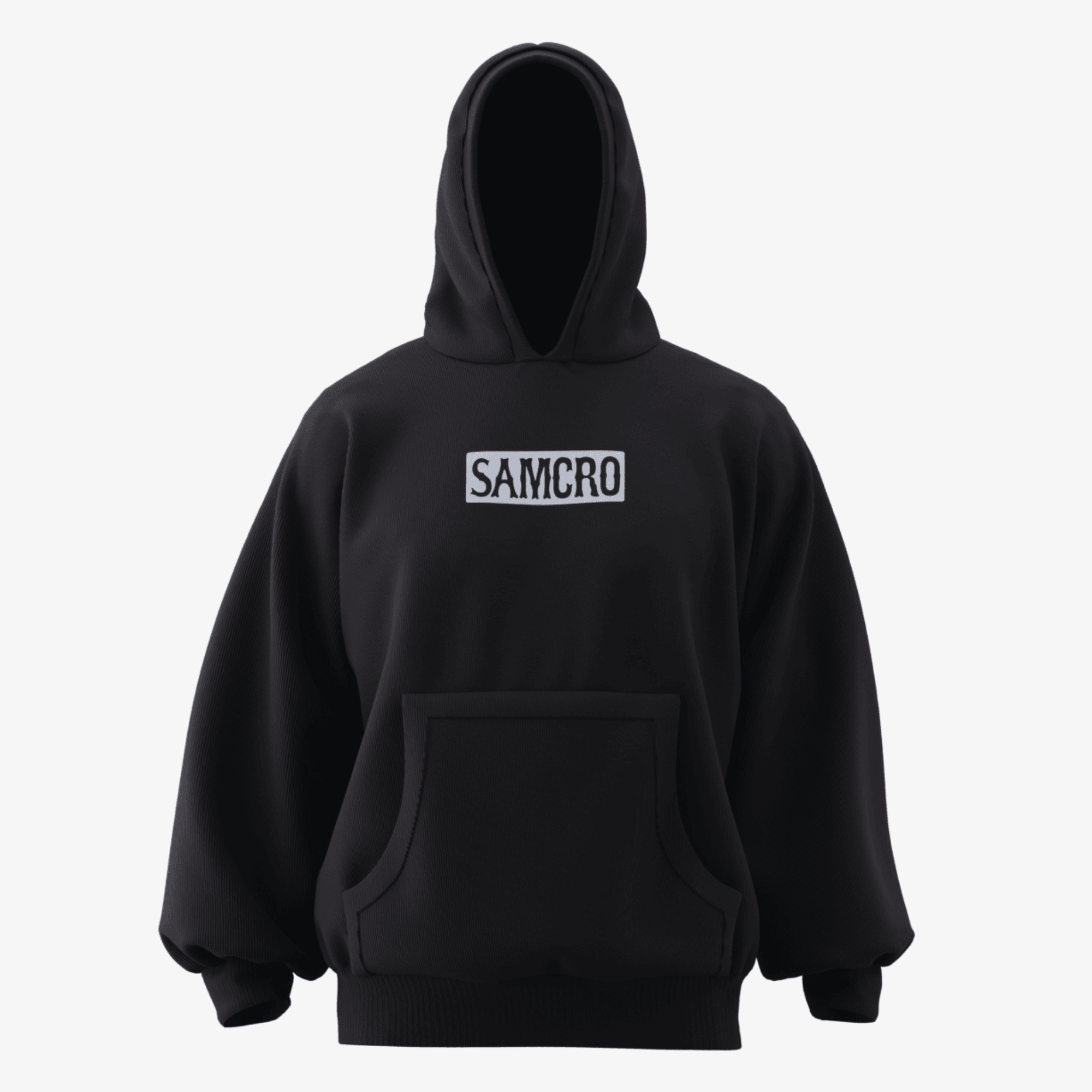 SOA Amblem Baskılı Hoodie