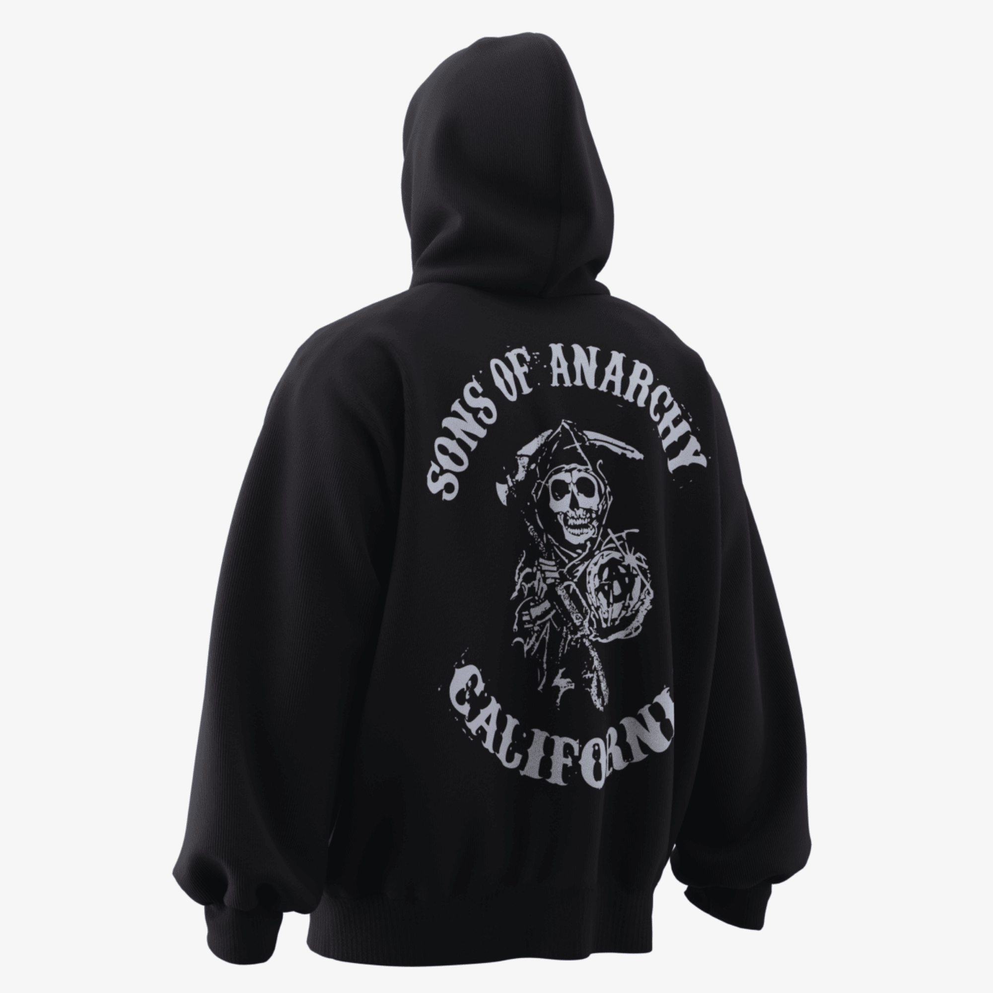 SOA Amblem Baskılı Hoodie