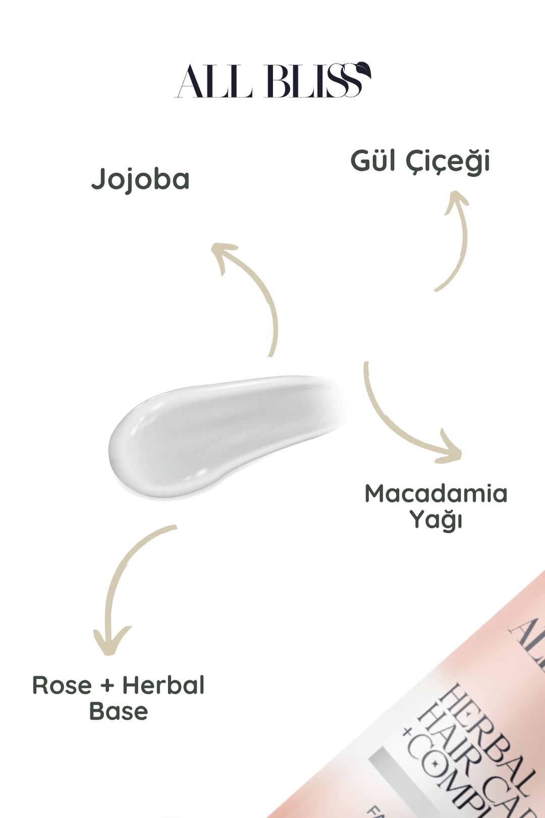 Gül Özlü Saç Bakım Yağı 50 ml