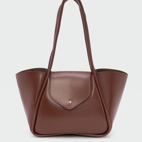 Kahve rengi Petra Makyaj Çantalı Omuz Çantası