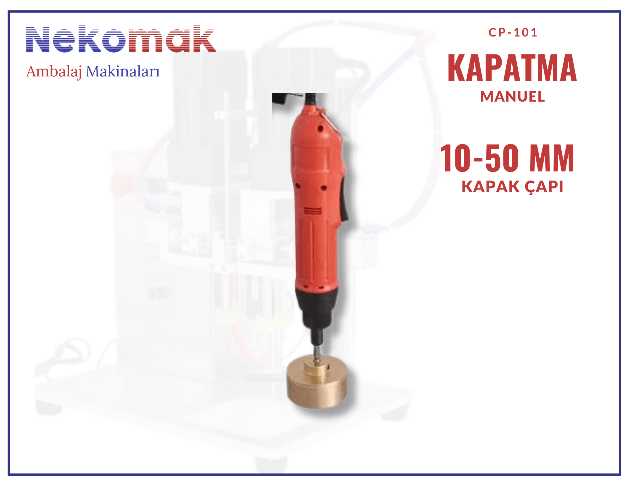 CP-101 MANUEL KAPATMA APARATI