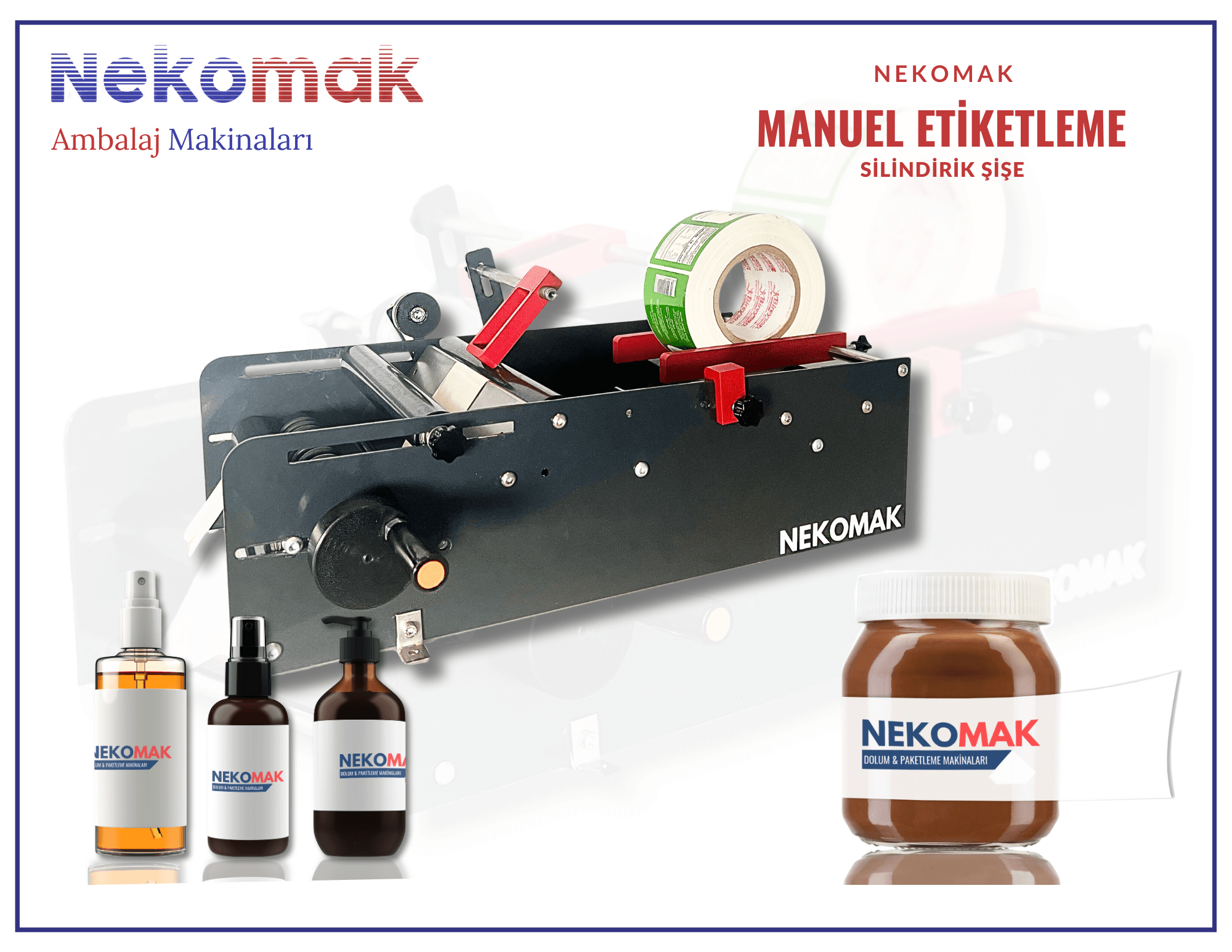 ML-11S MANUEL ETİKETLEME MAKİNASI