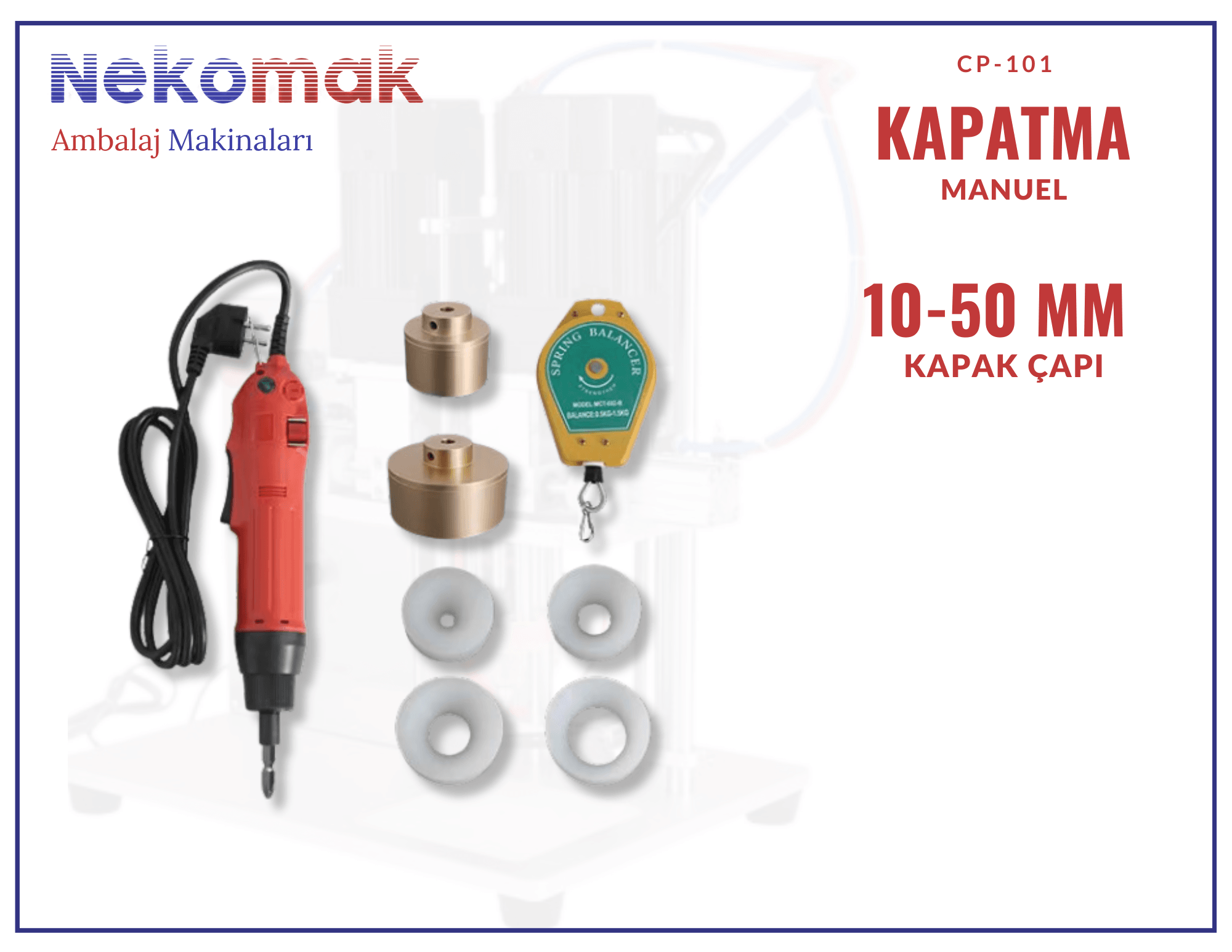 CP-101 MANUEL KAPATMA APARATI