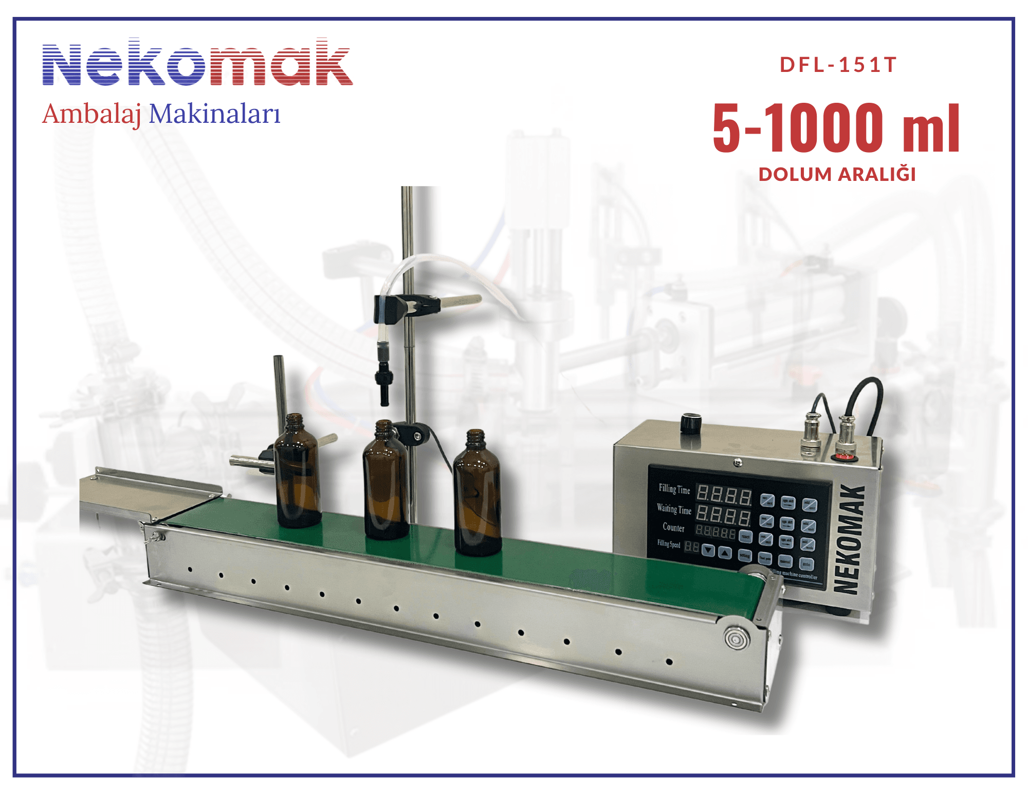 DFL-151T DİJİTAL DOLUM MAKİNASI