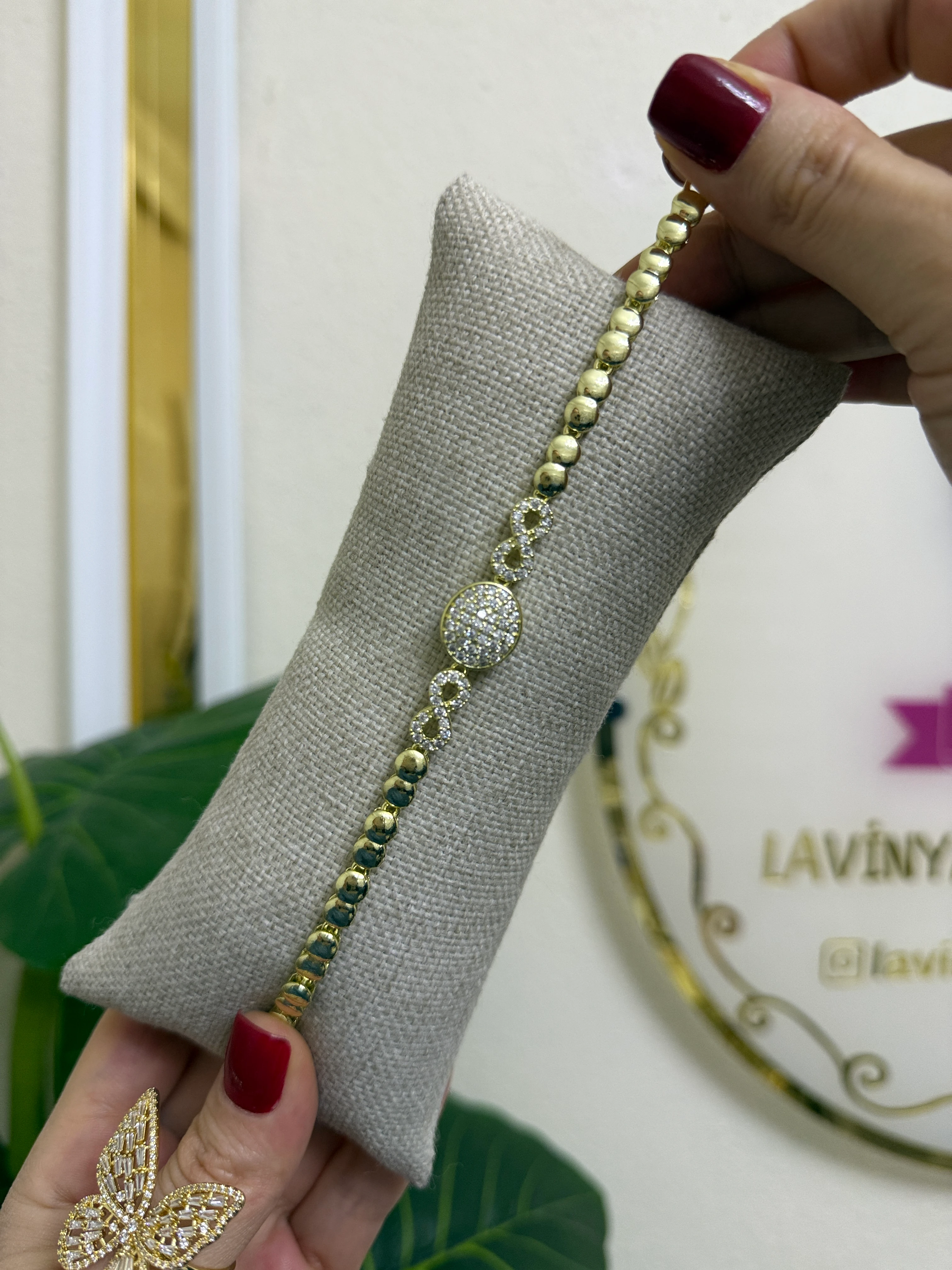 14k kuyumcu model bileklik-LAVİNYA