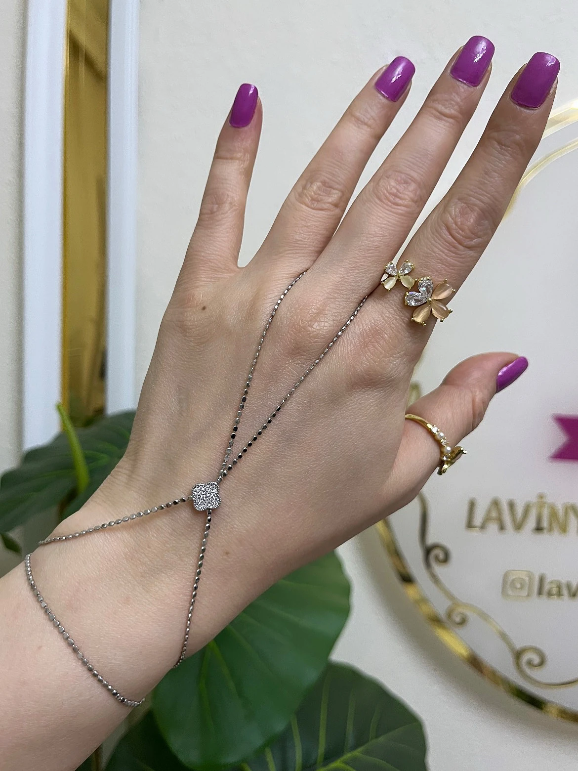 Silver pullu yonca özel seri şahmeran-LAVİNYA