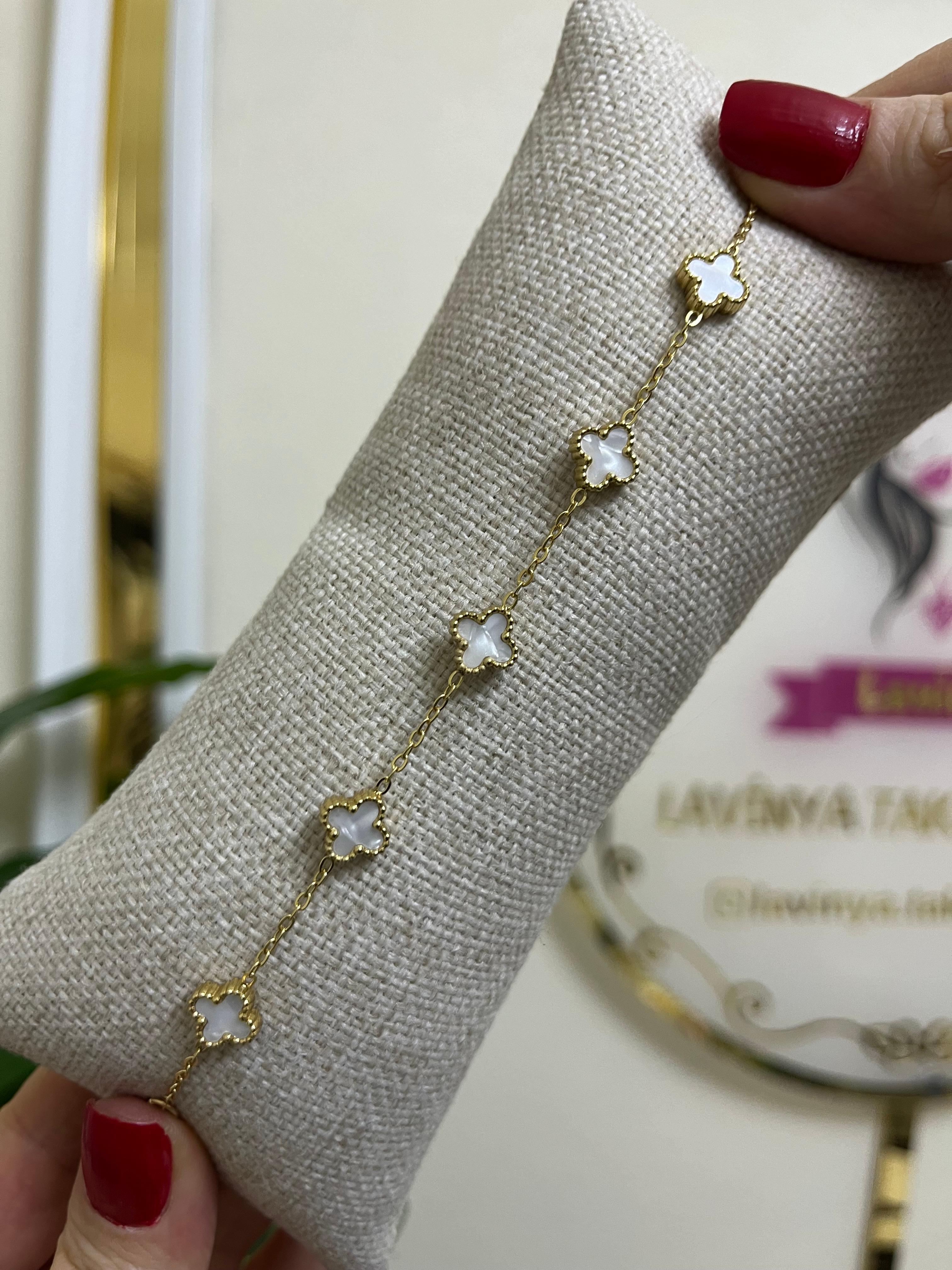 Yonca minimal bileklik-LAVİNYA