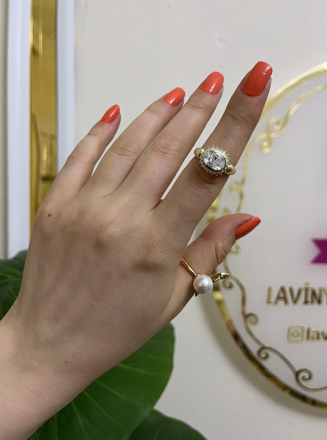 14k xuping yüzük 7 no-LAVİNYA