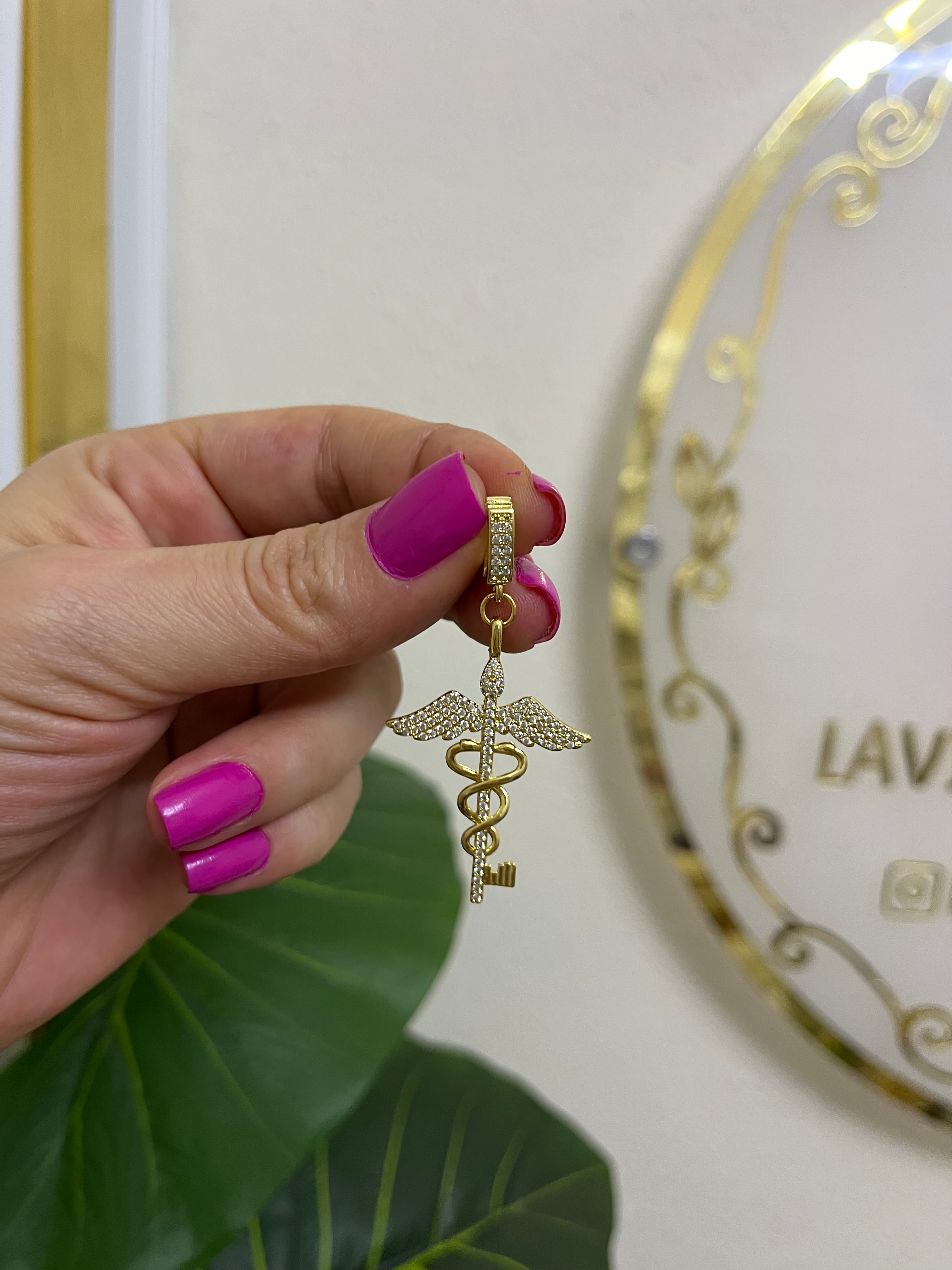 Çelik charm-LAVİNYA