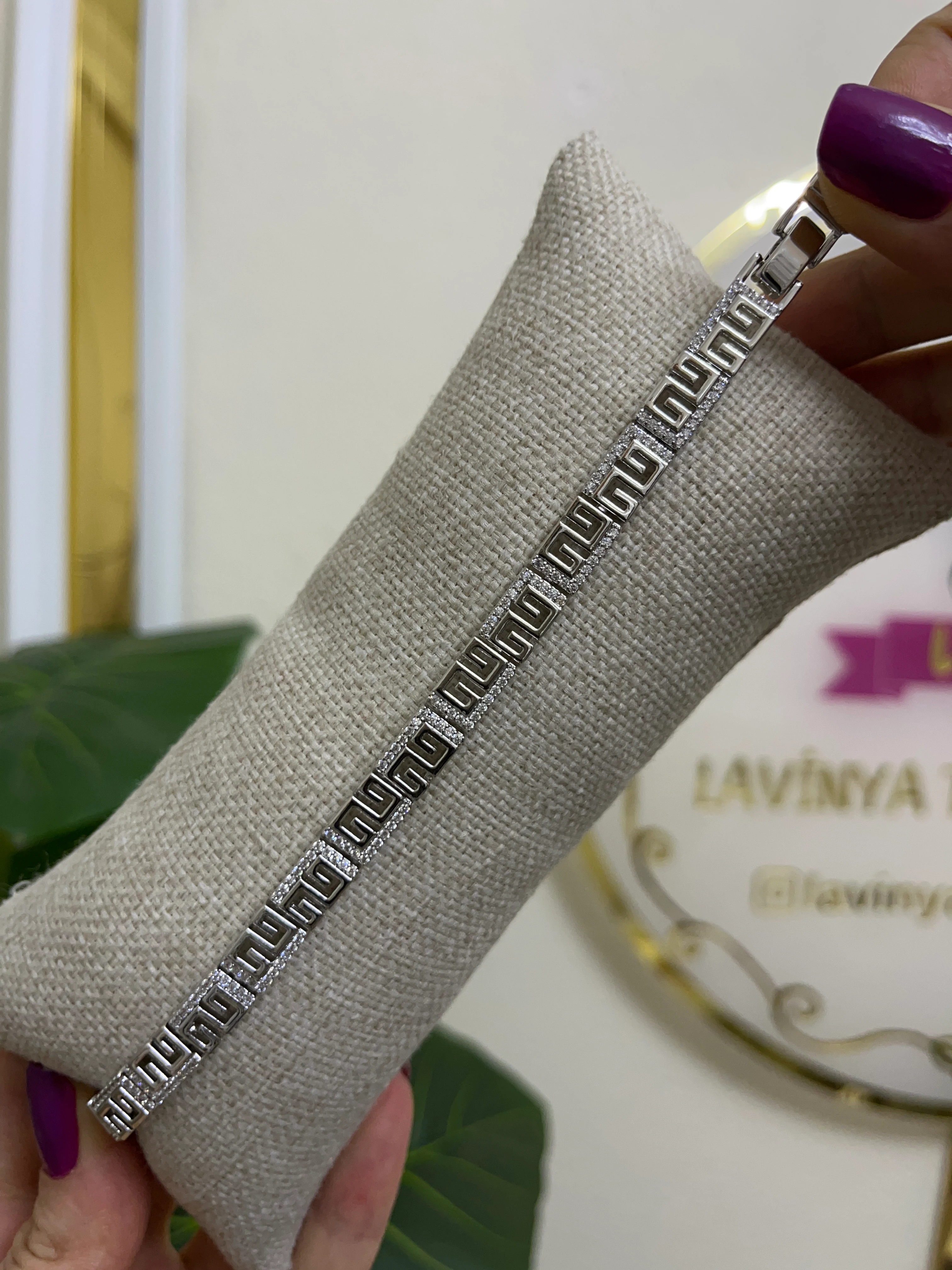 Silver xuping bileklik-LAVİNYA