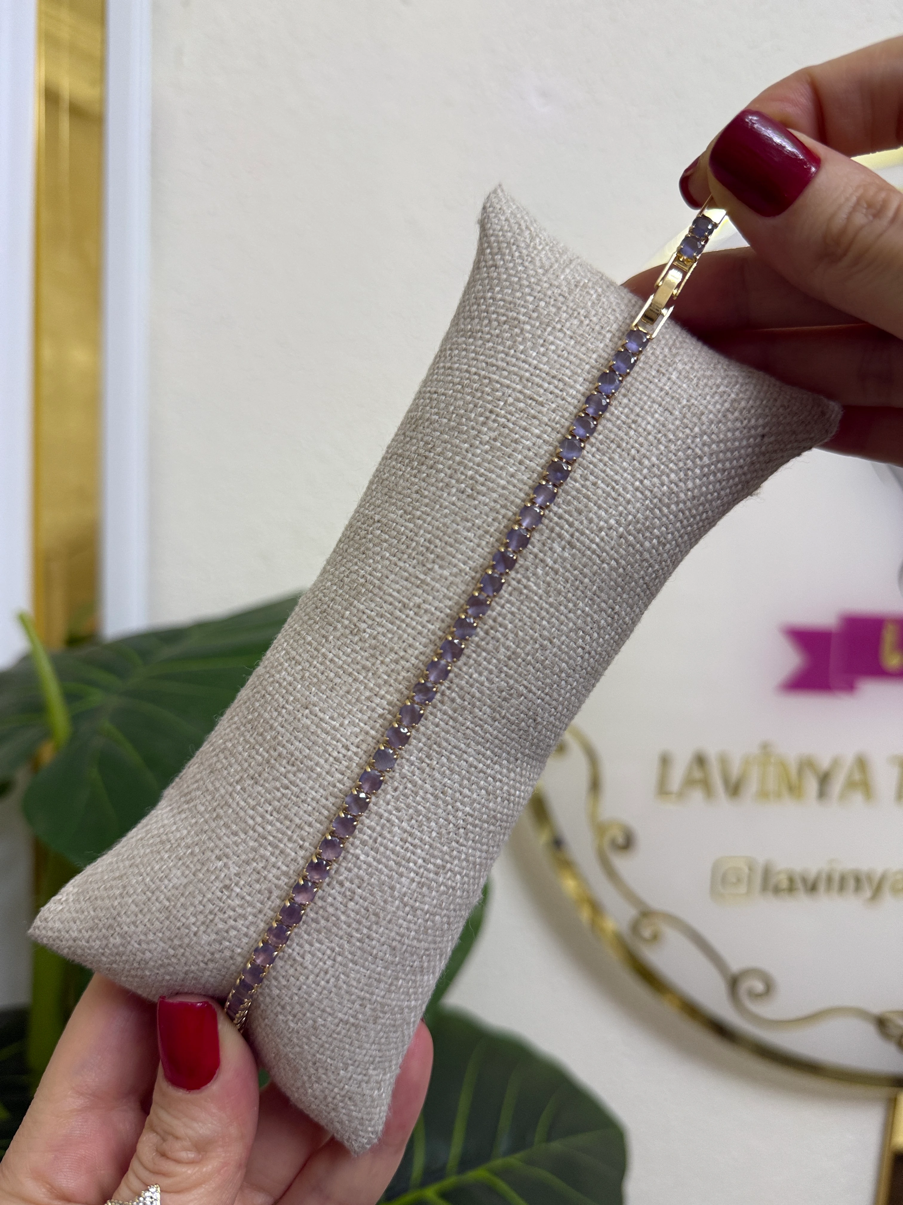 Suyolu özel seri bileklik-LAVİNYA