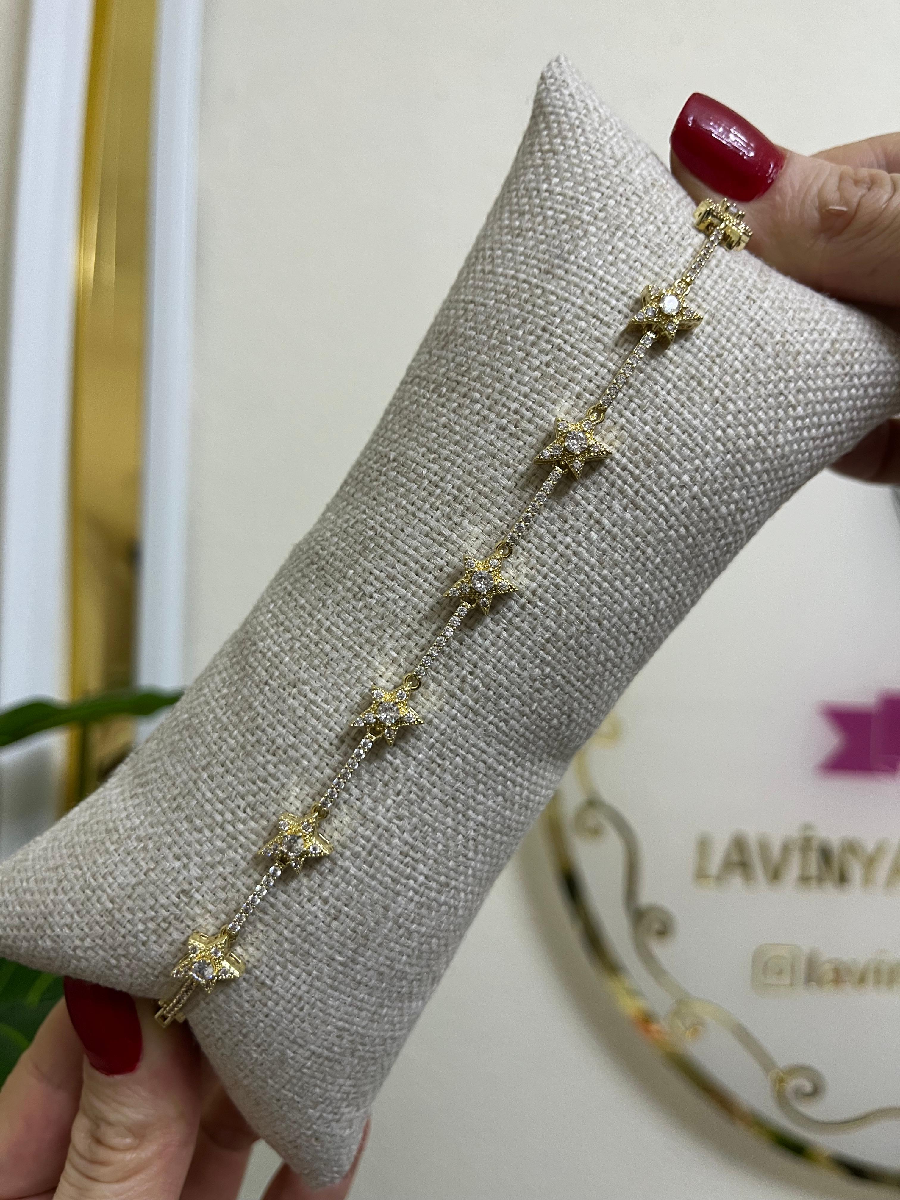 Yıldız gold bileklik-LAVİNYA