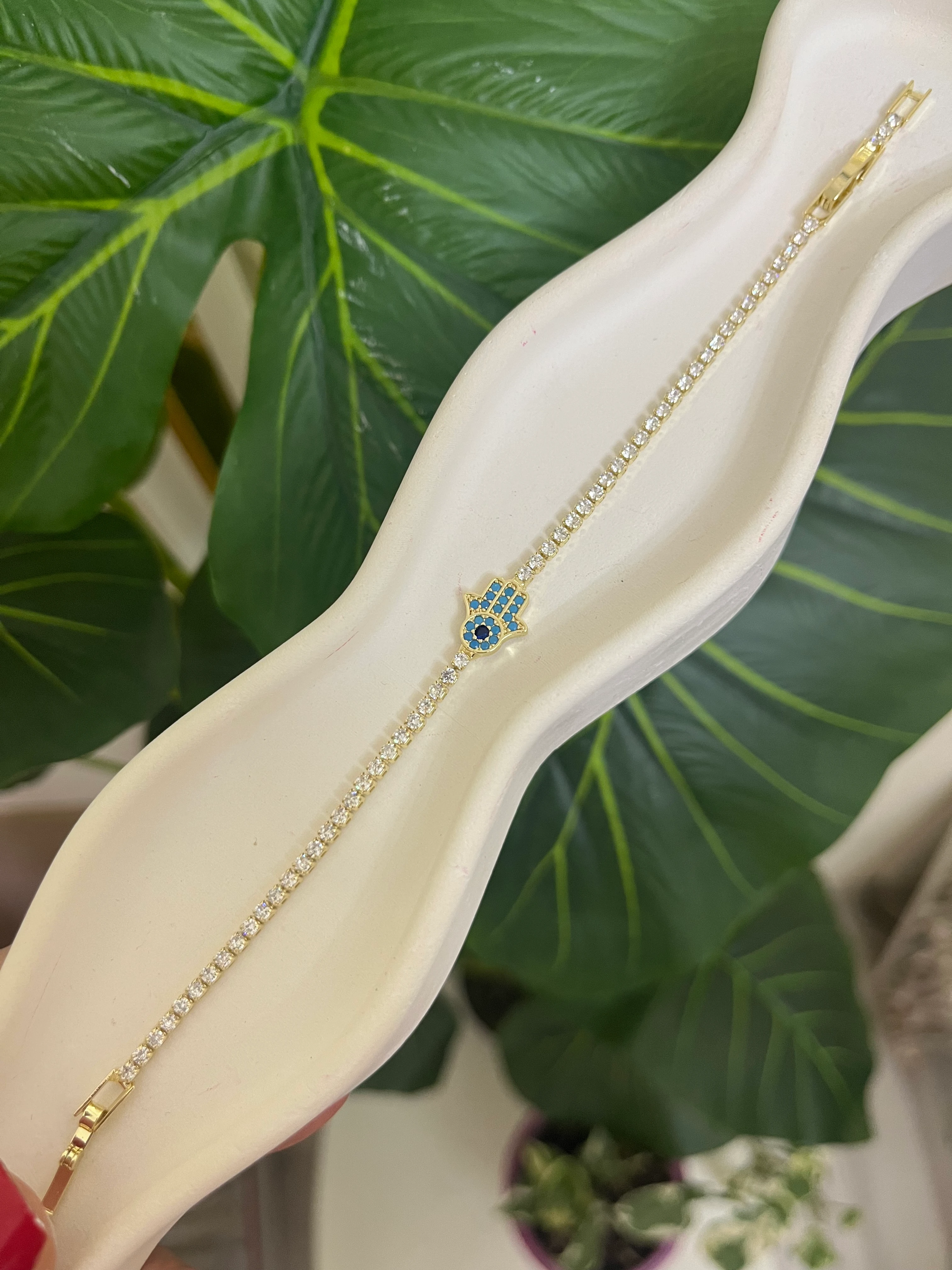 Suyolu gold bileklik-LAVİNYA