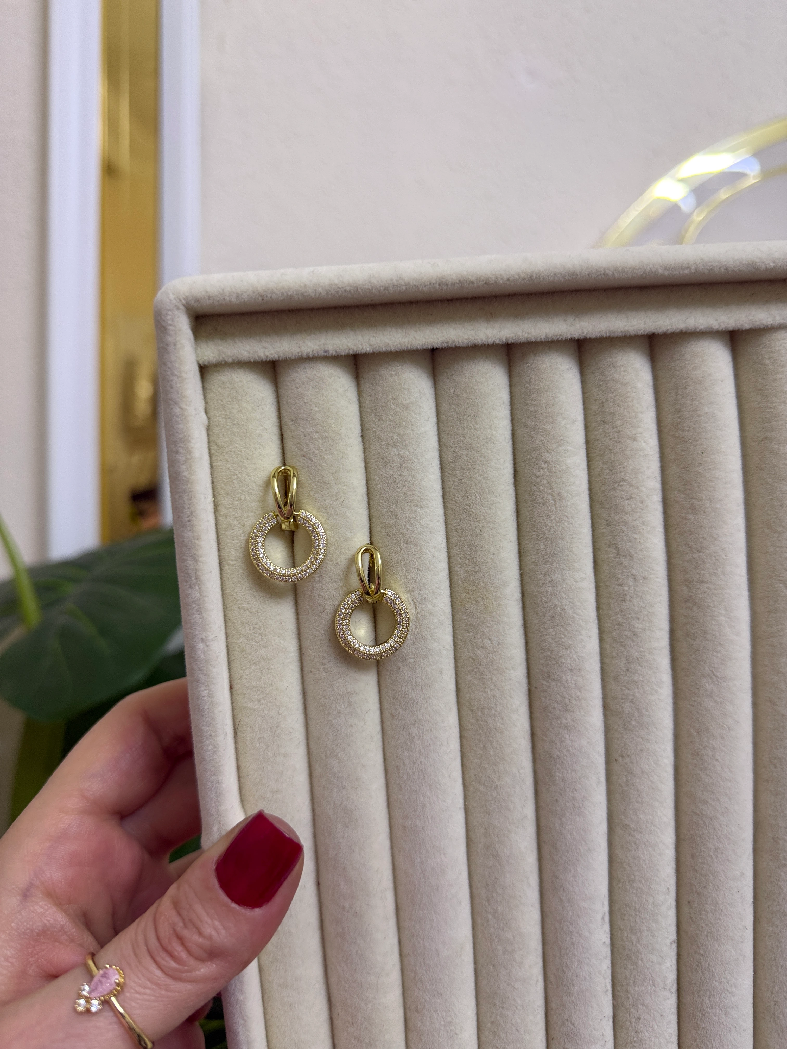 Çelik halka küpe-LAVİNYA