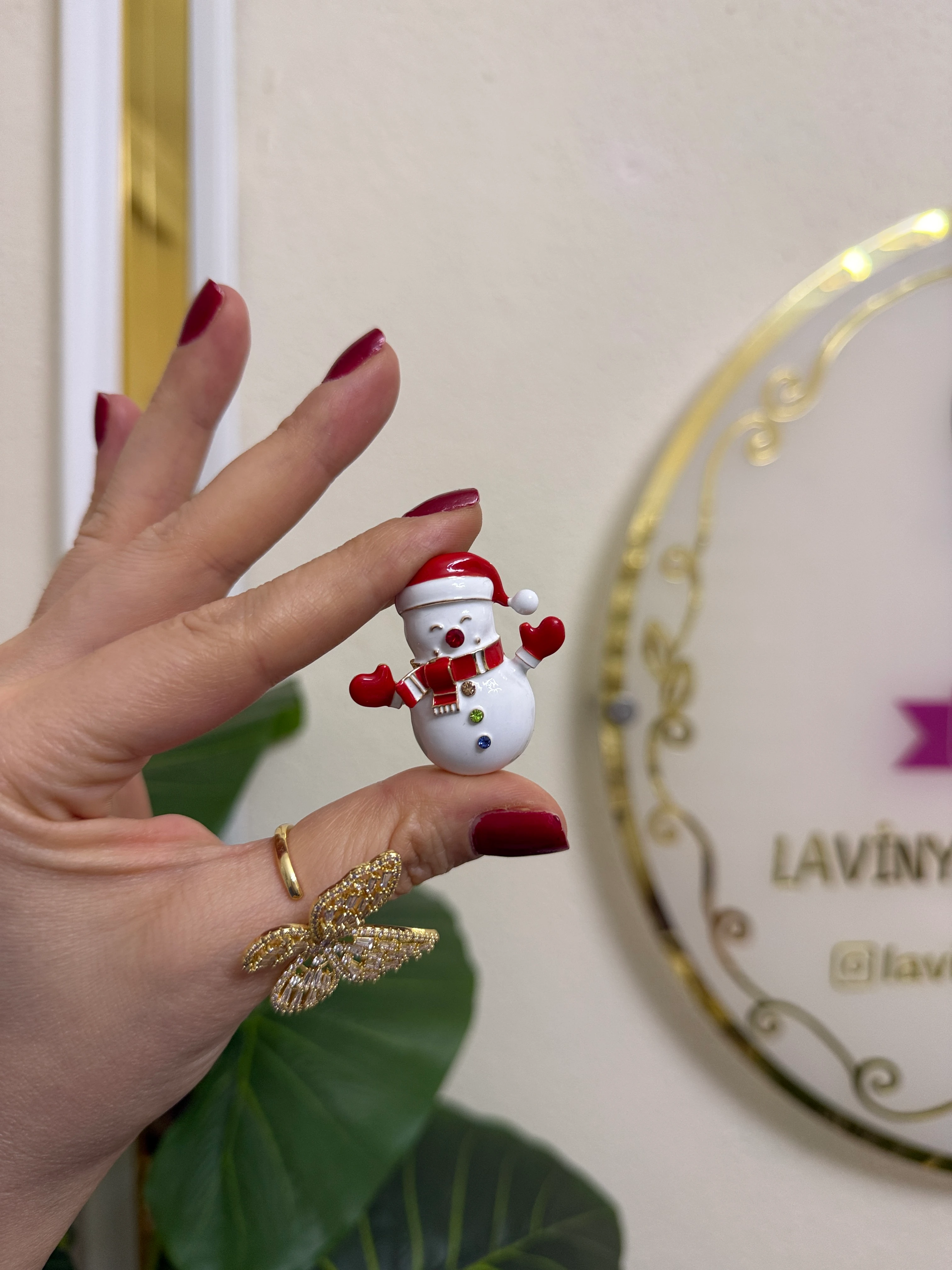 Premium broş-LAVİNYA