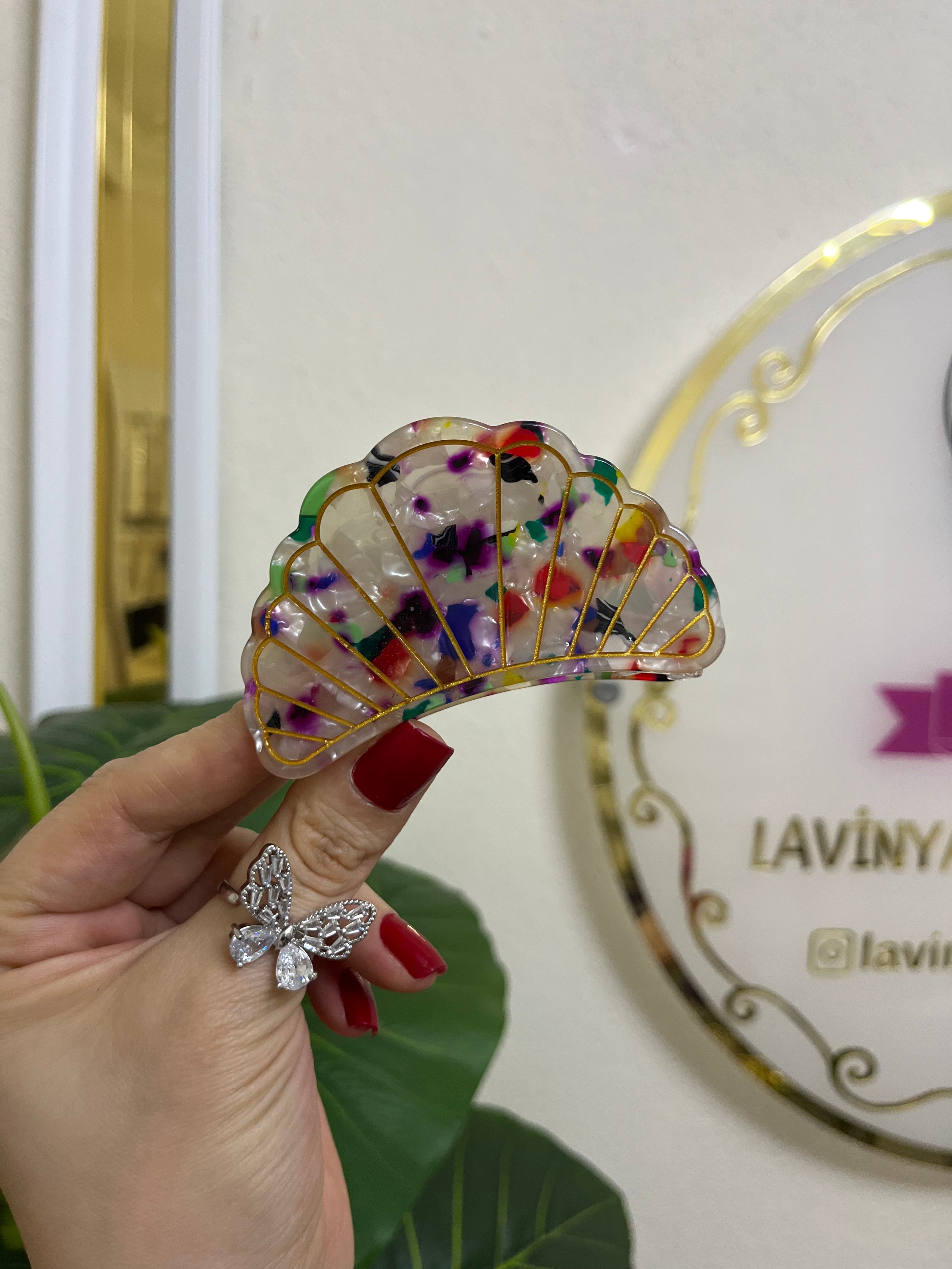 Premium kemik mandal toka-LAVİNYA