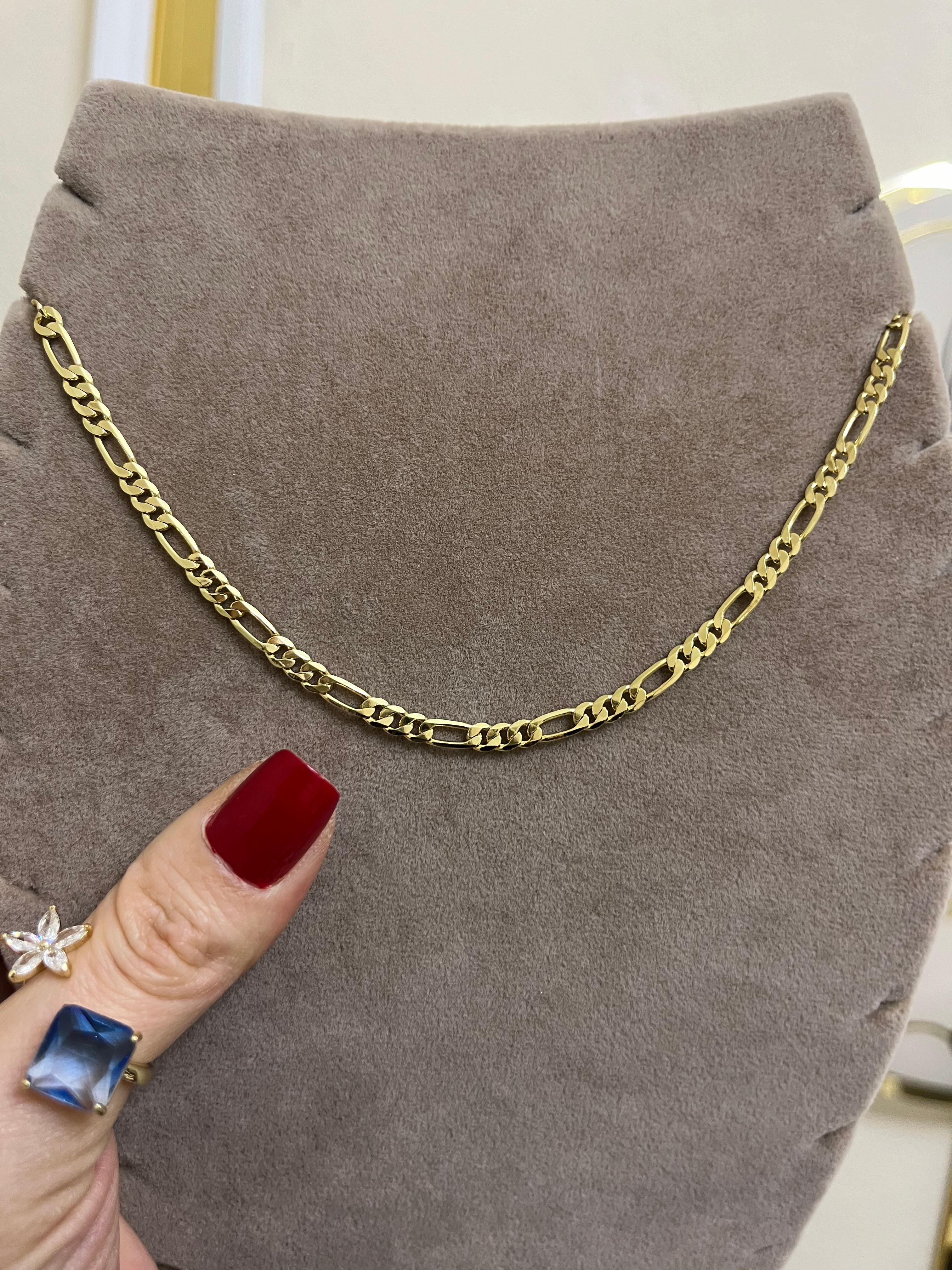 14k özel seri vintage zincir kolye-LAVİNYA