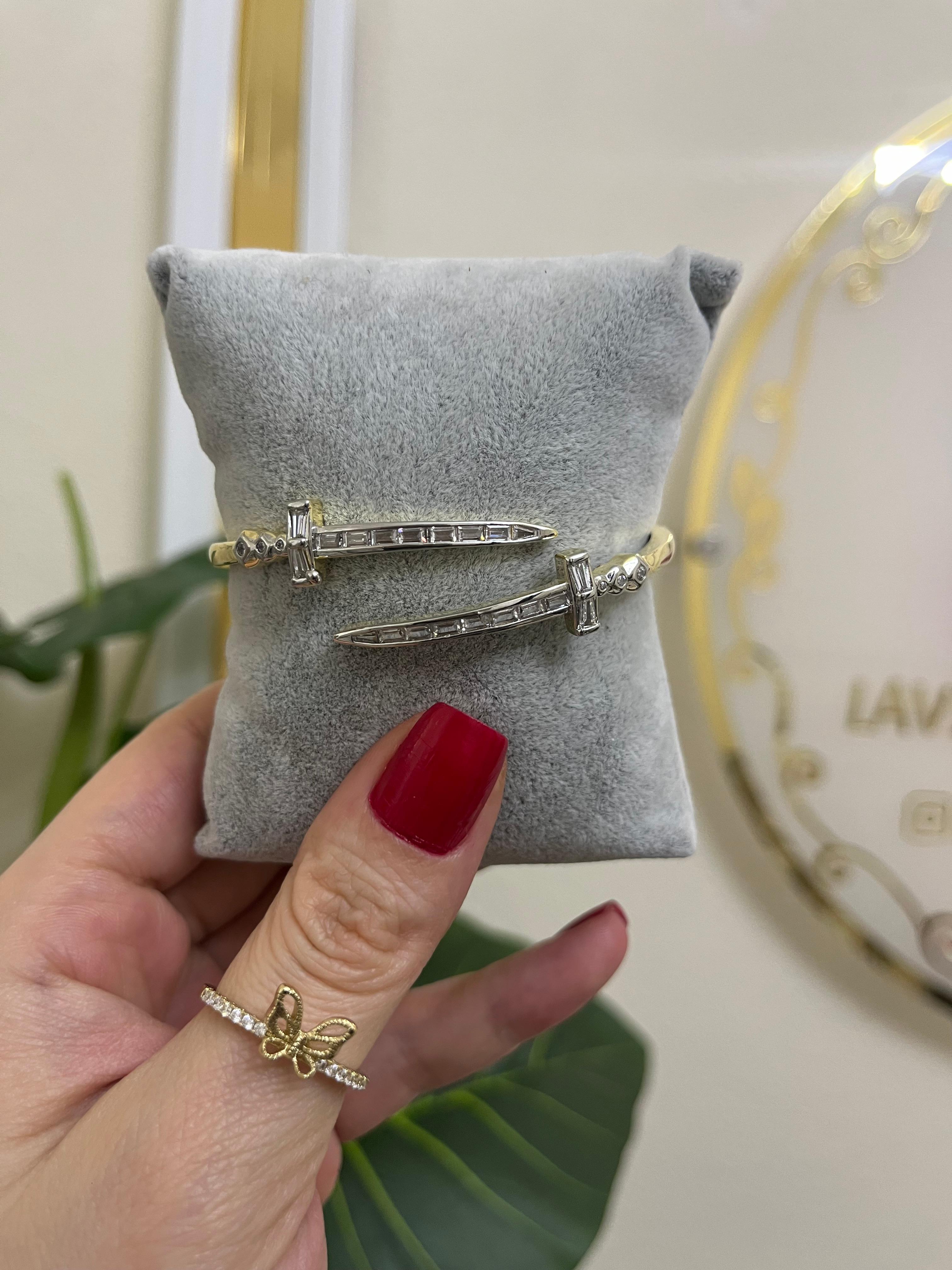 14k özel seri kelepçe-LAVİNYA