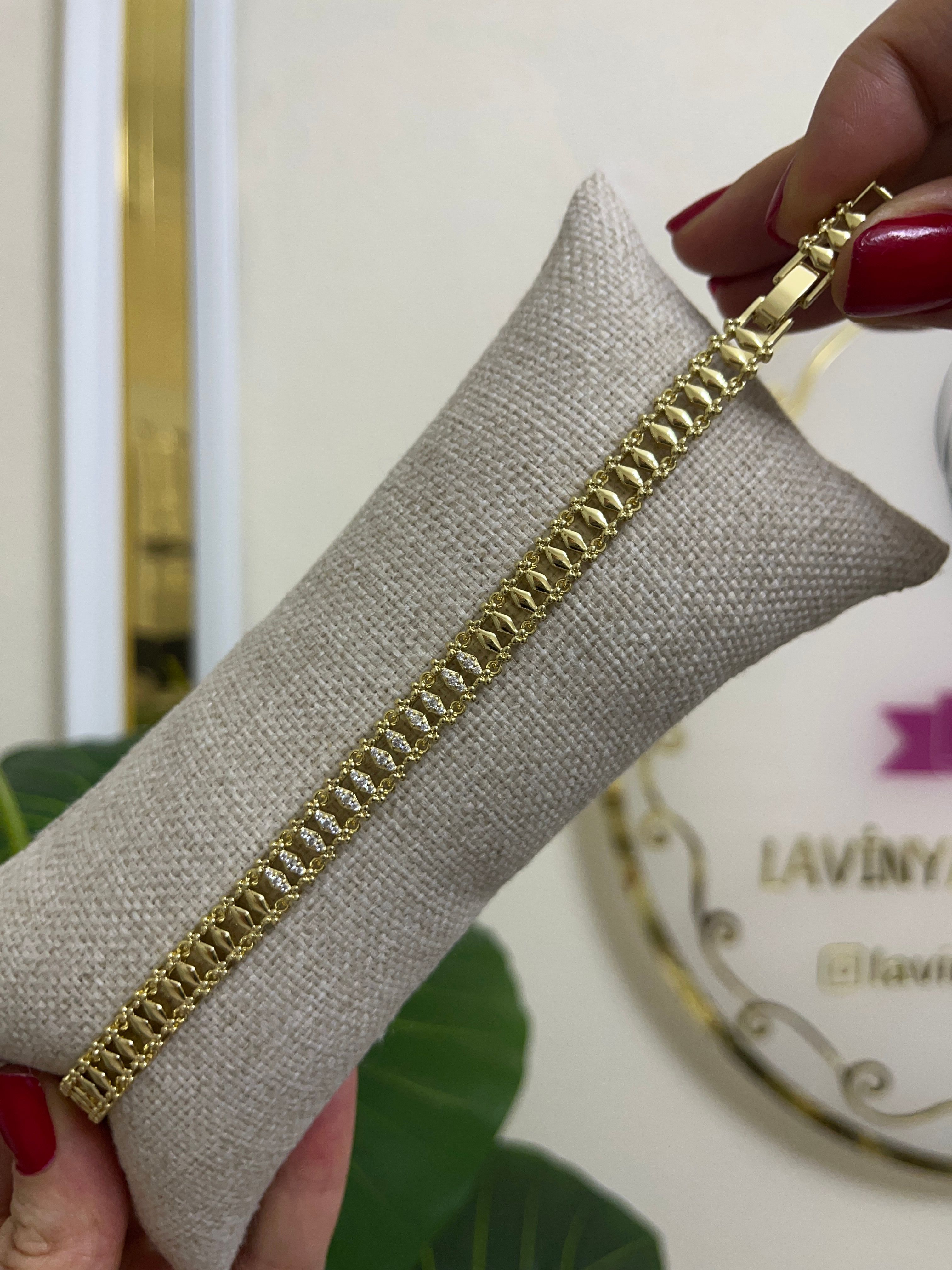 14k xuping bileklik-LAVİNYA