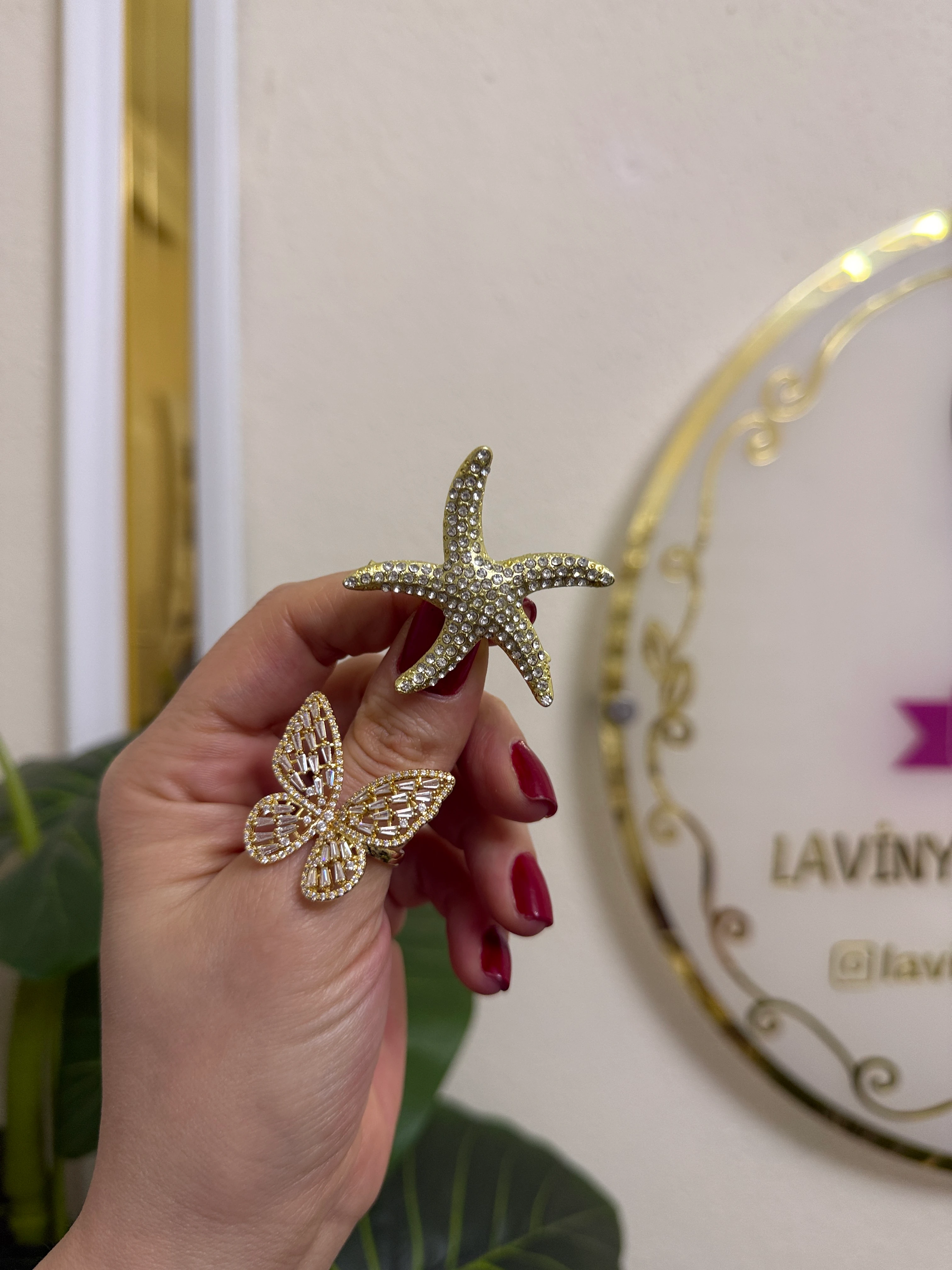 Premium broş-LAVİNYA