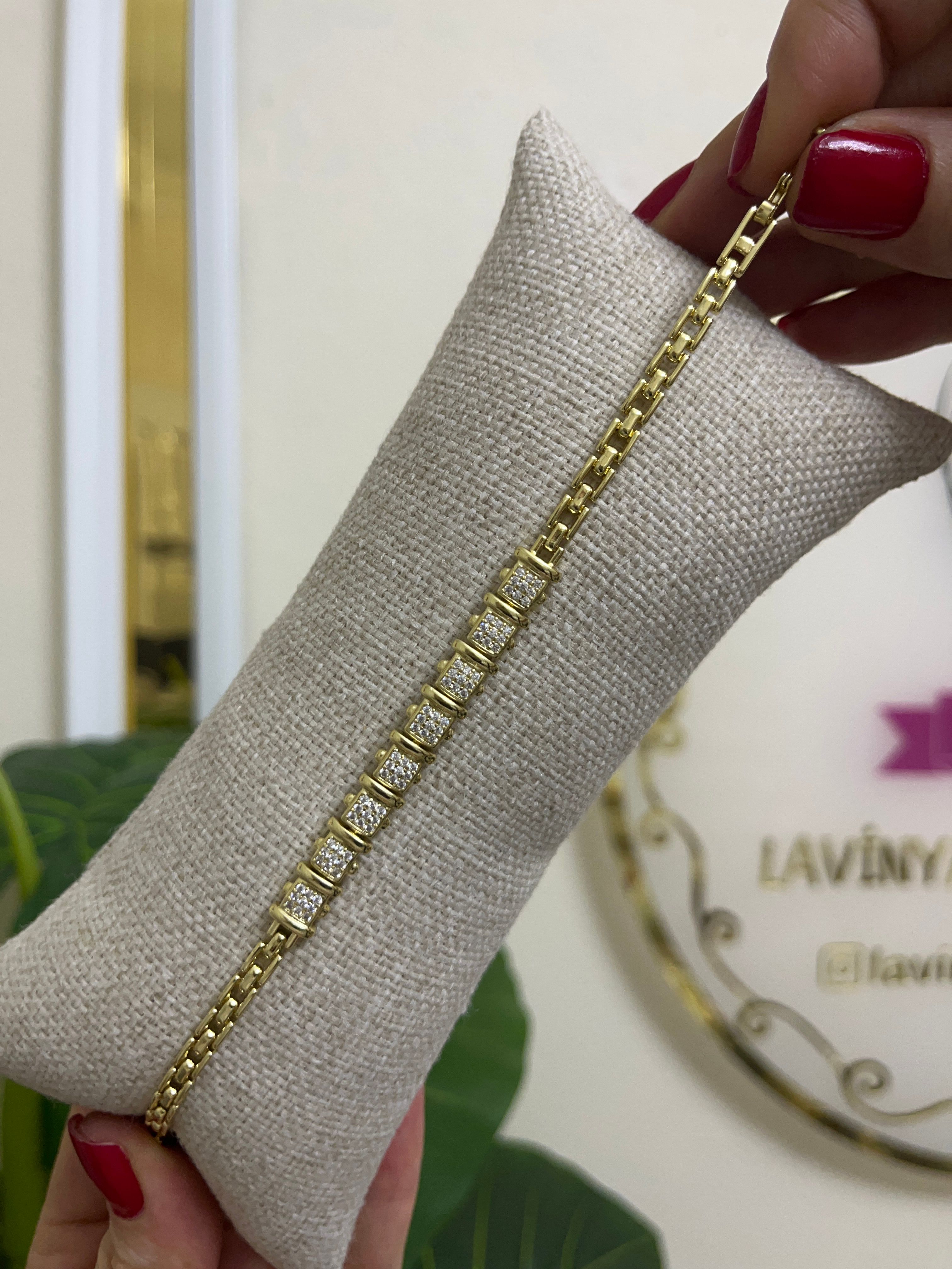 14k xuping bileklik-LAVİNYA