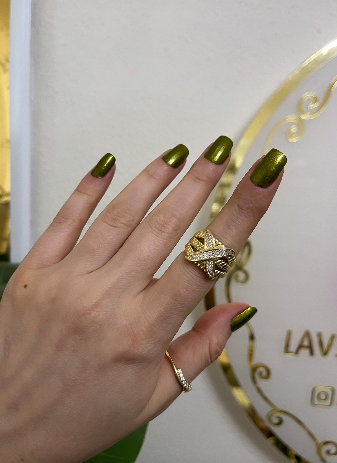 14k xuping yüzük ayarlamalı-LAVİNYA