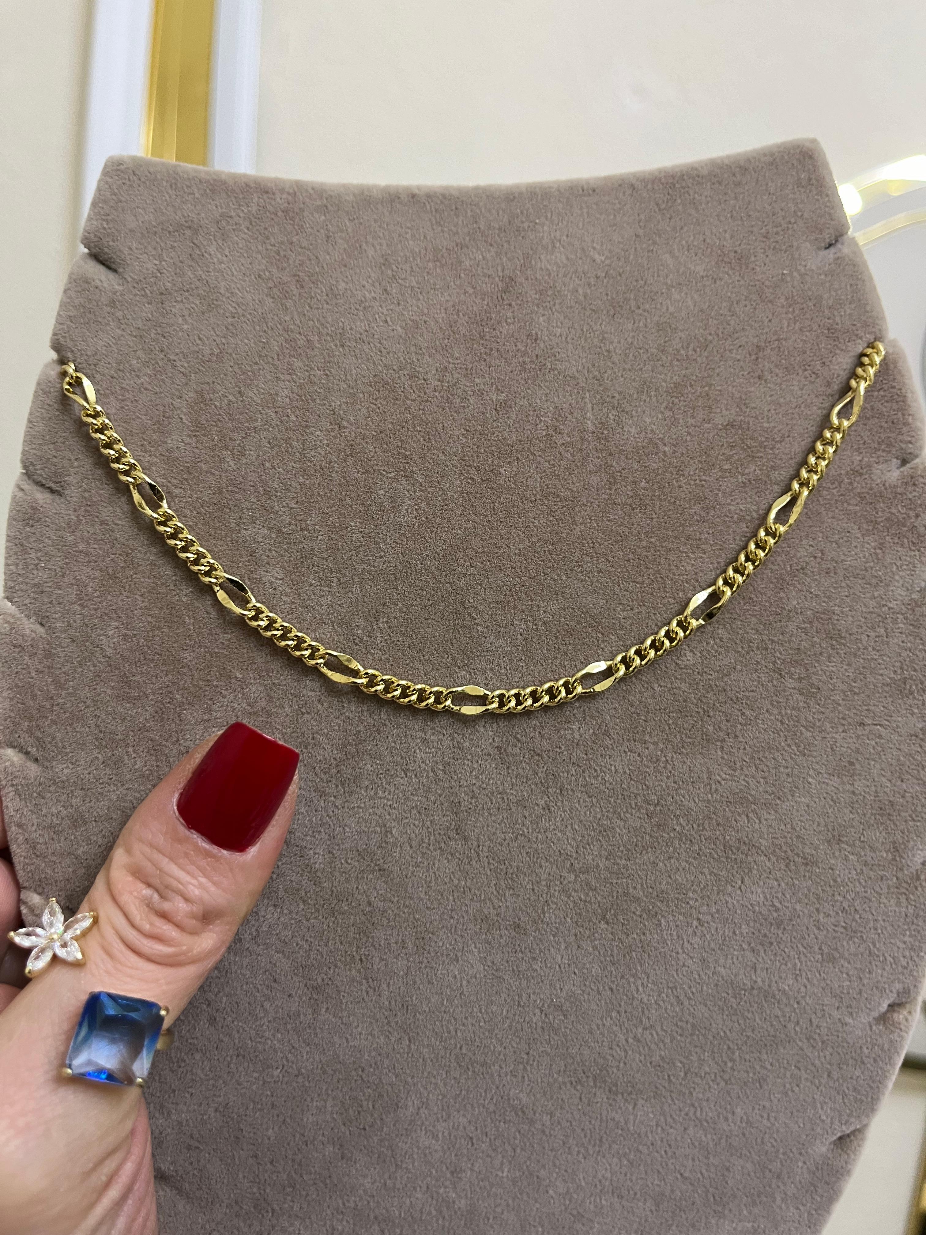 14k özel seri zincir kolye-LAVİNYA