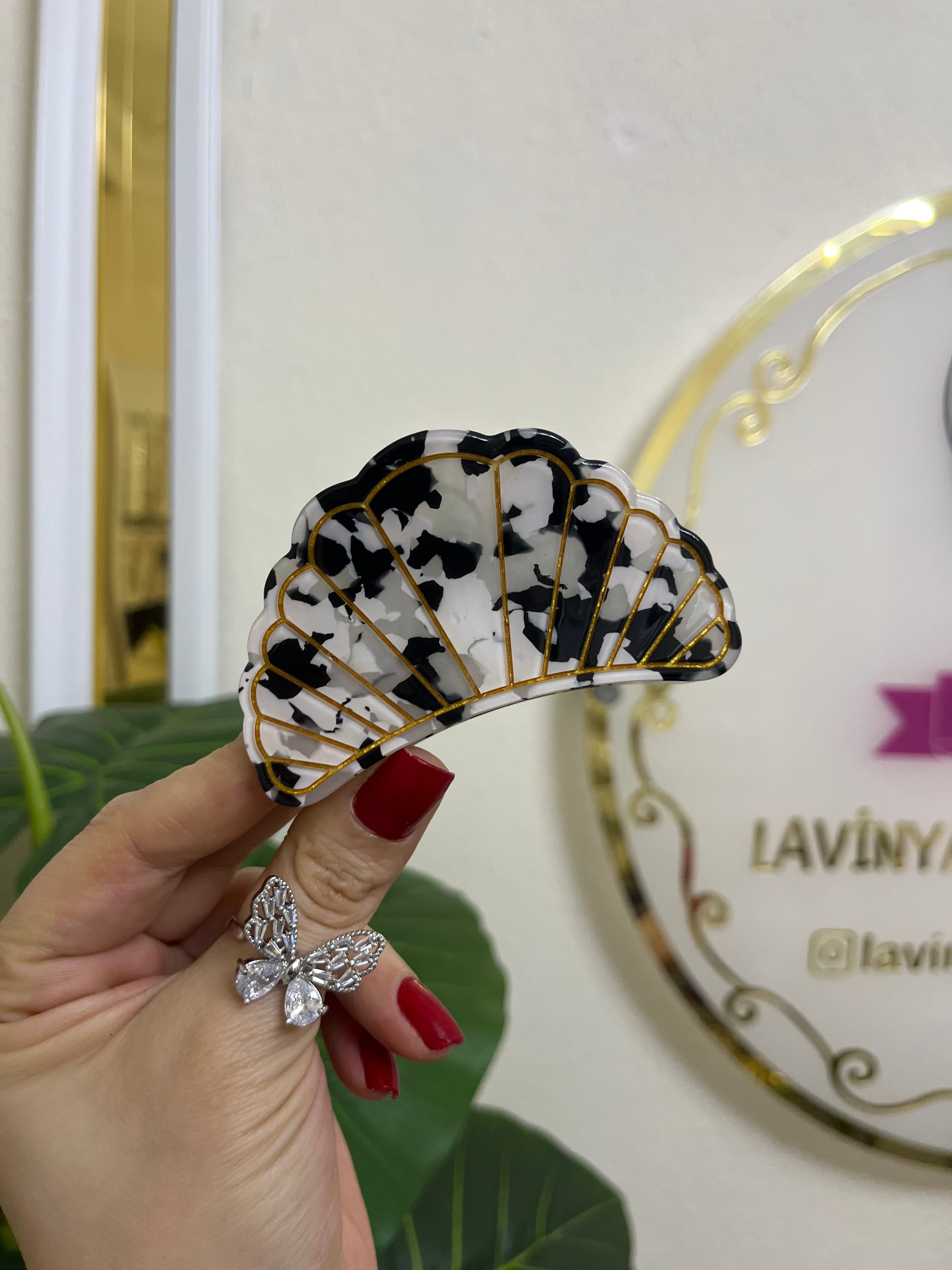 Premium kemik mandal toka-LAVİNYA