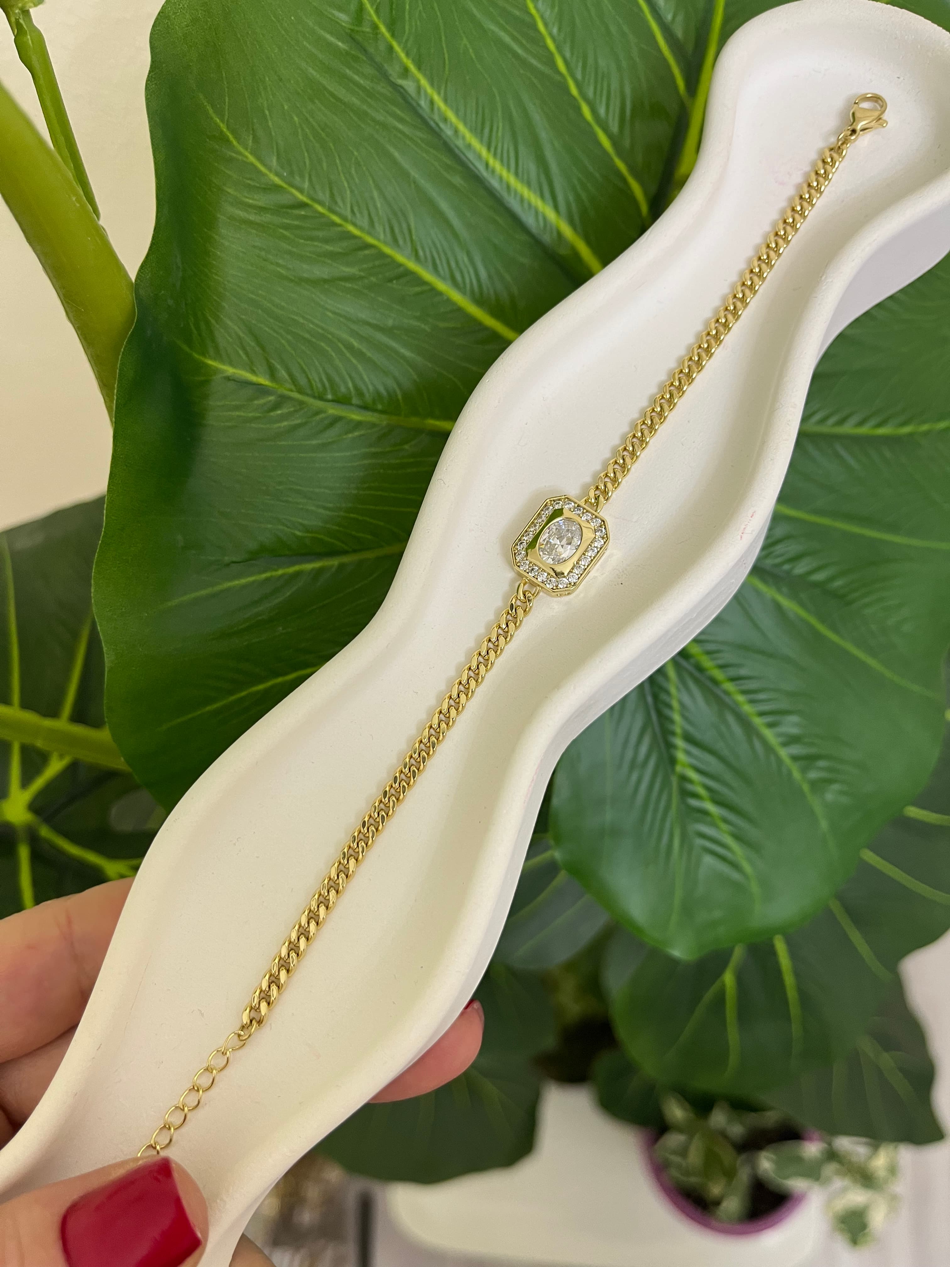 Baget 14k bileklik-LAVİNYA