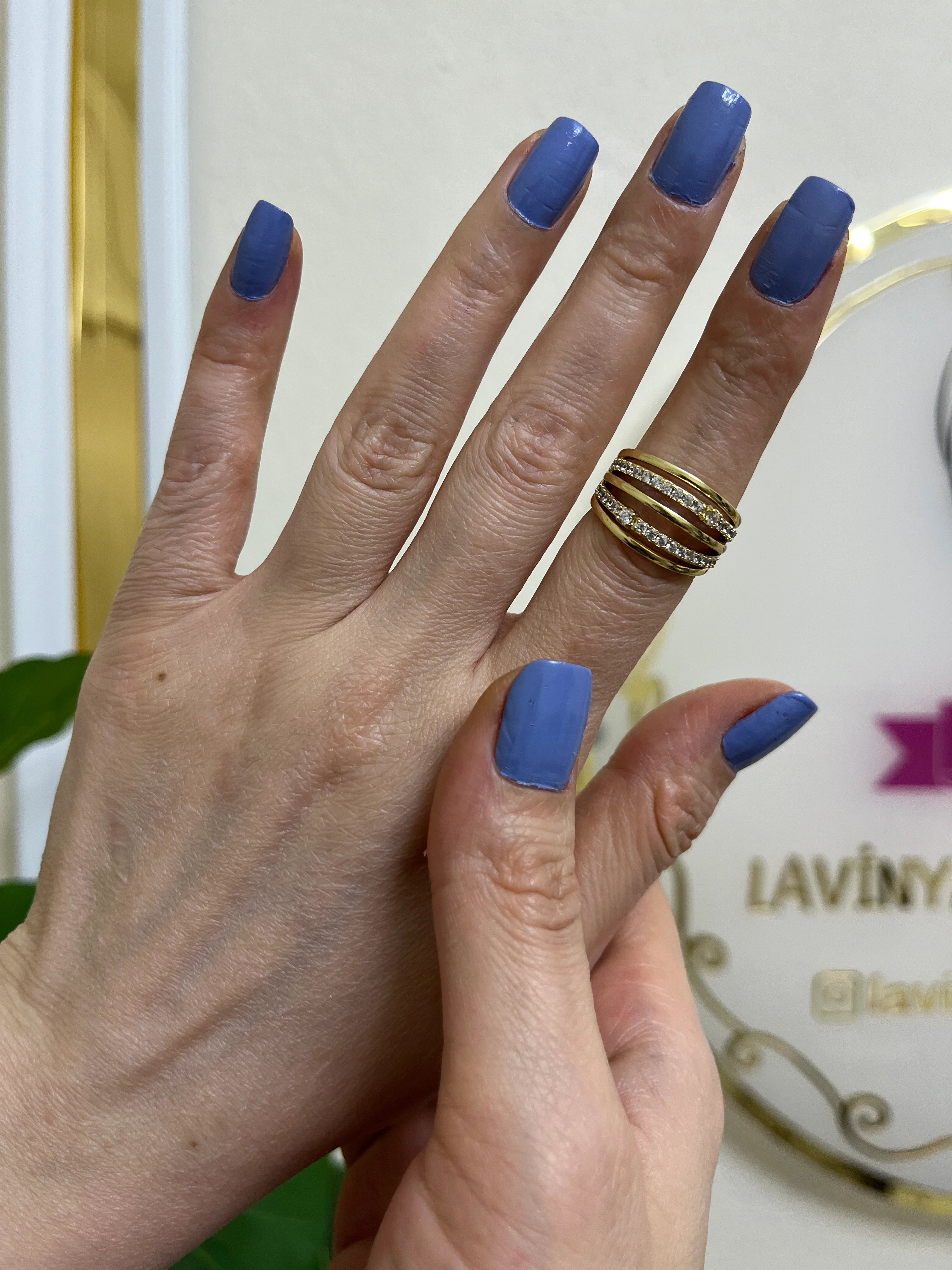 14k kuyumcu model yüzük 7 no-LAVİNYA