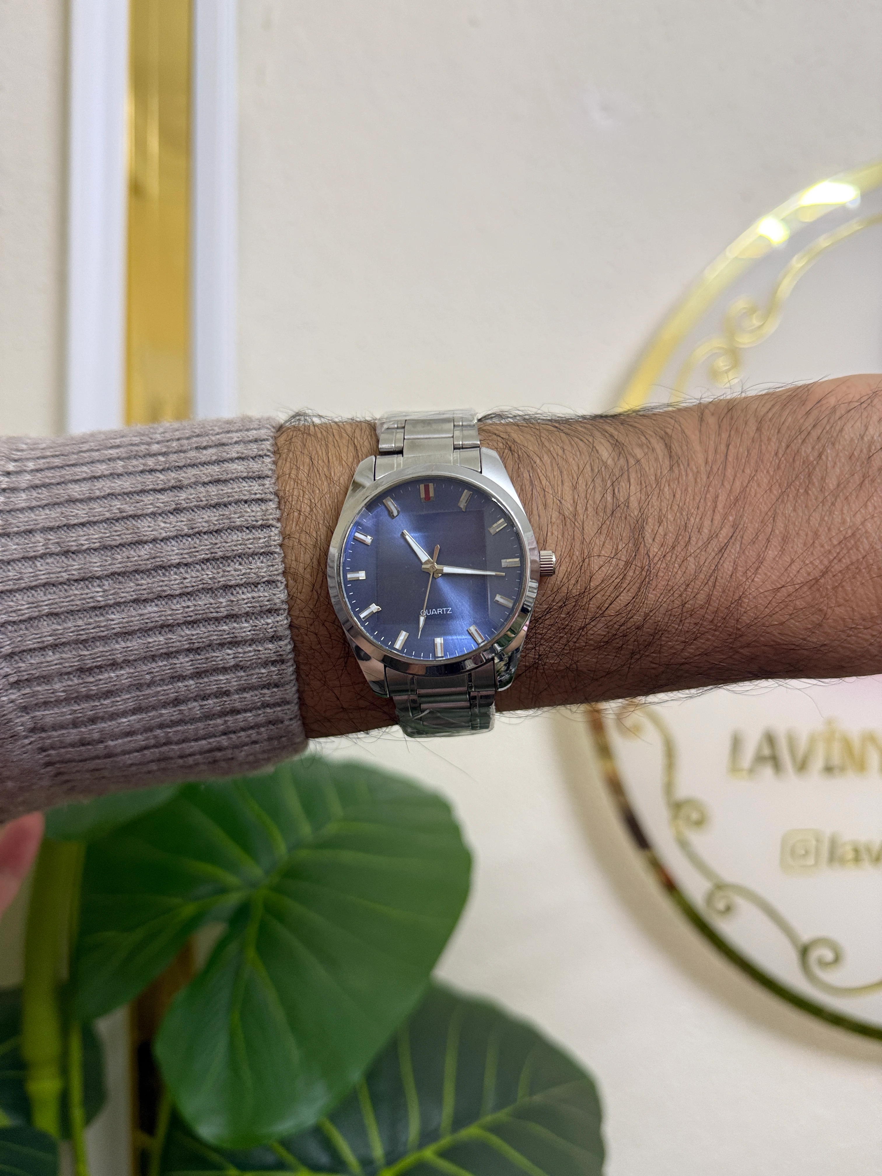 Çelik a kalite erkek saat-LAVİNYA