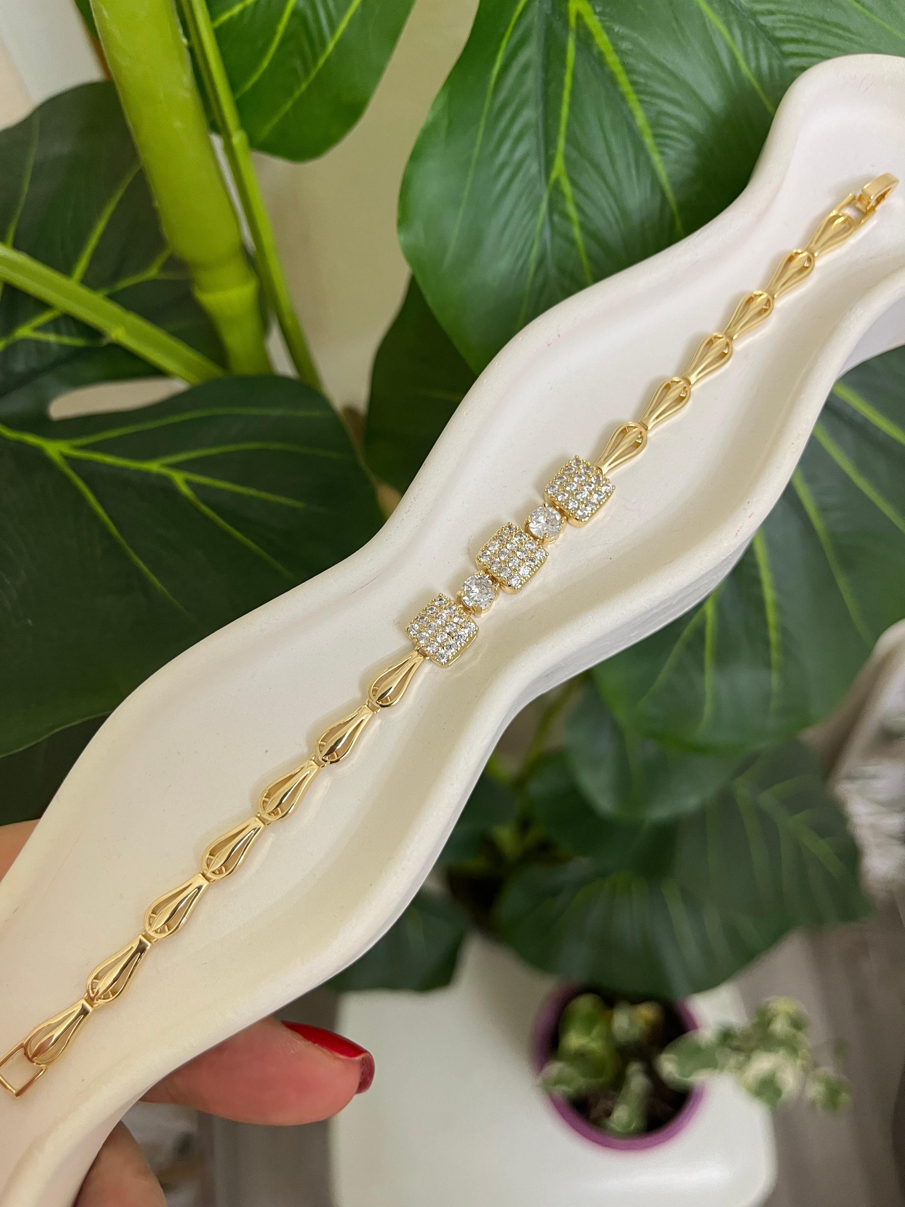 14k kuyumcu model bileklik-LAVİNYA
