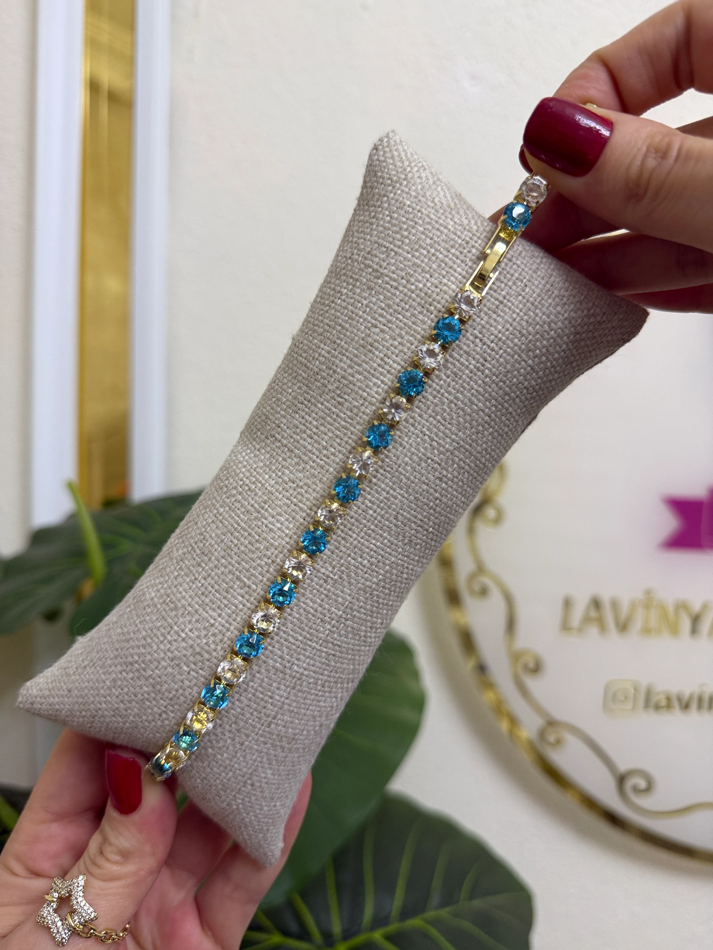 Suyolu çelik bileklik-LAVİNYA