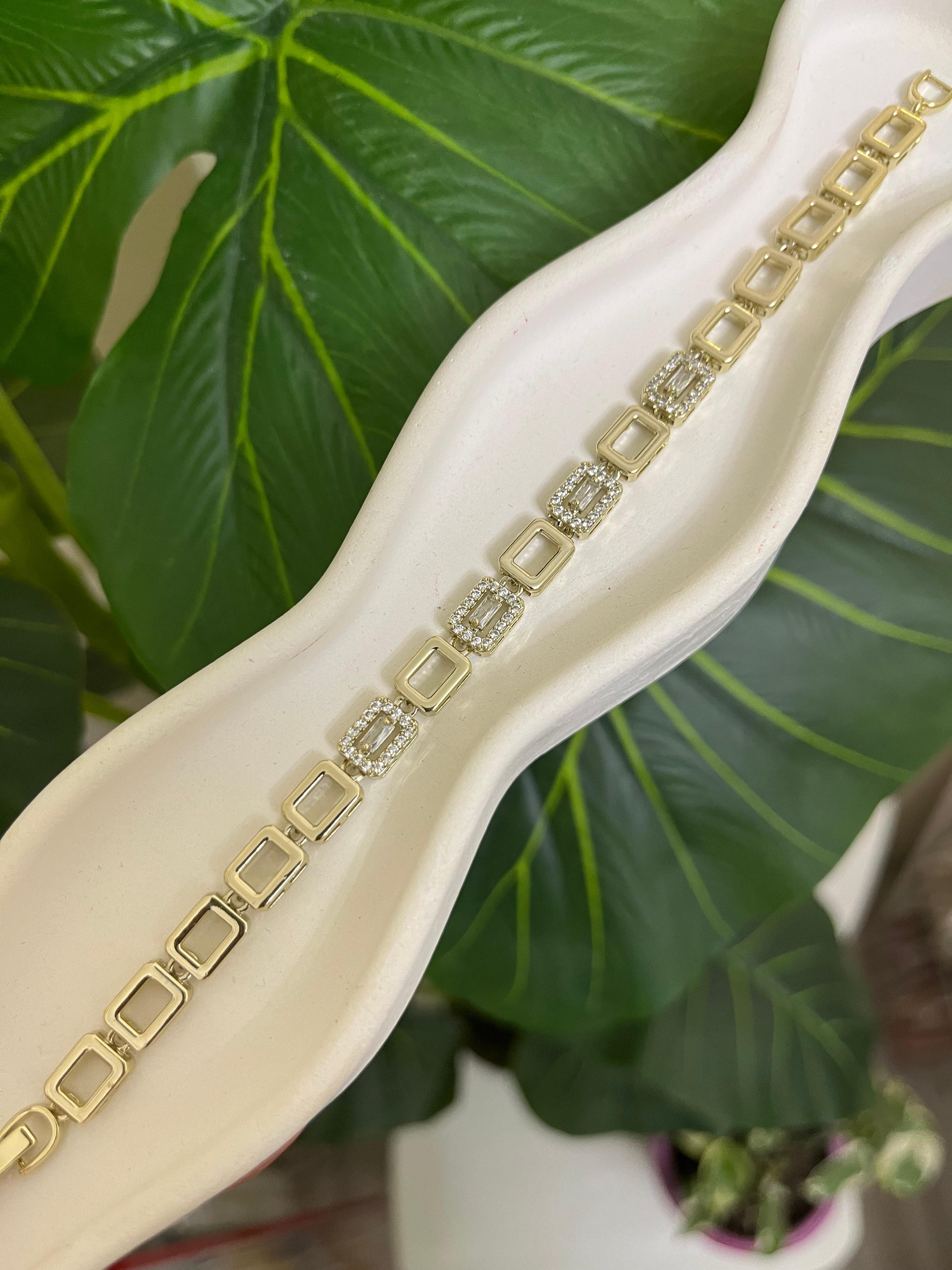14k kuyumcu model bileklik-LAVİNYA