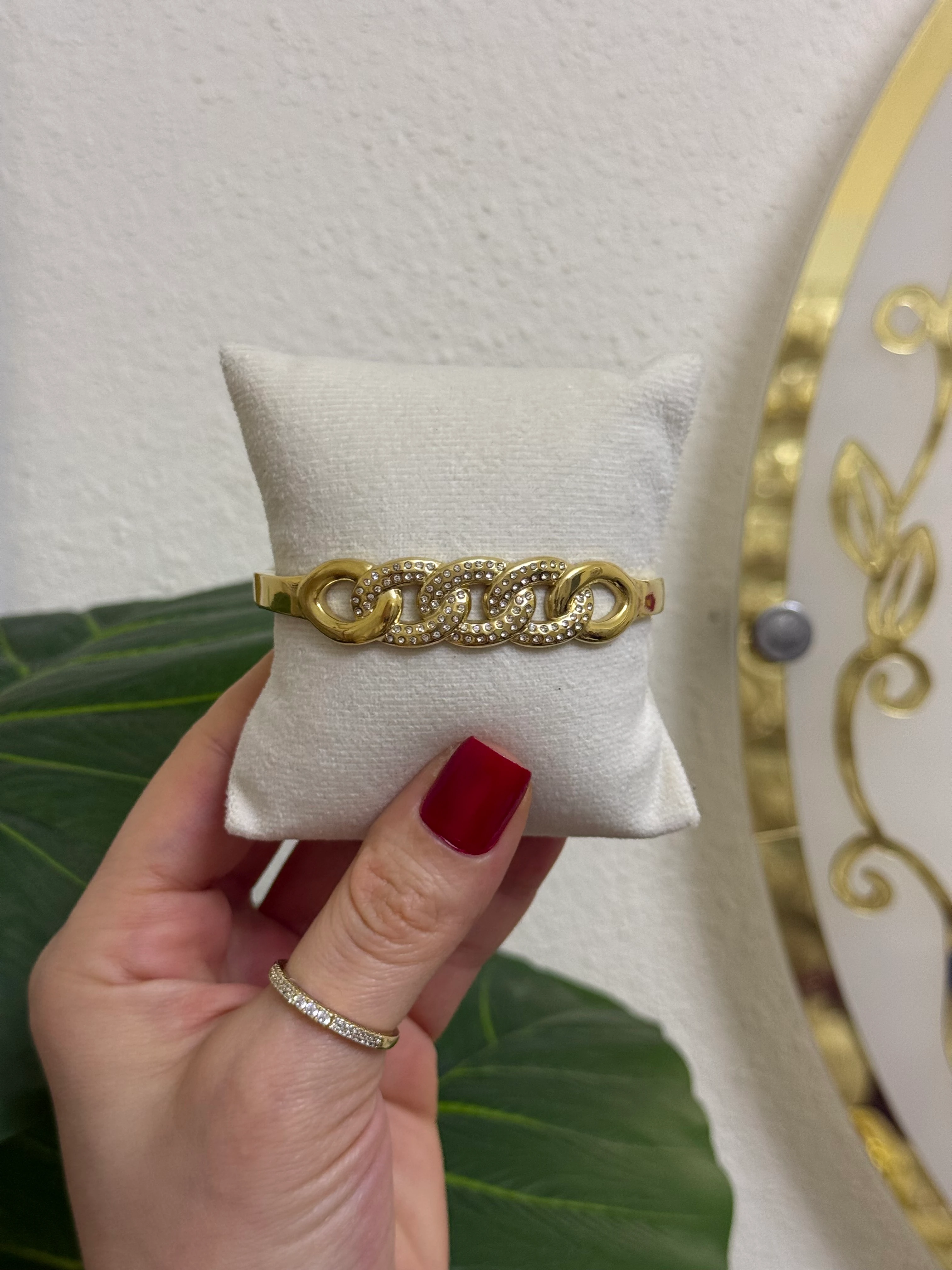 14k çelik premium kelepçe-LAVİNYA